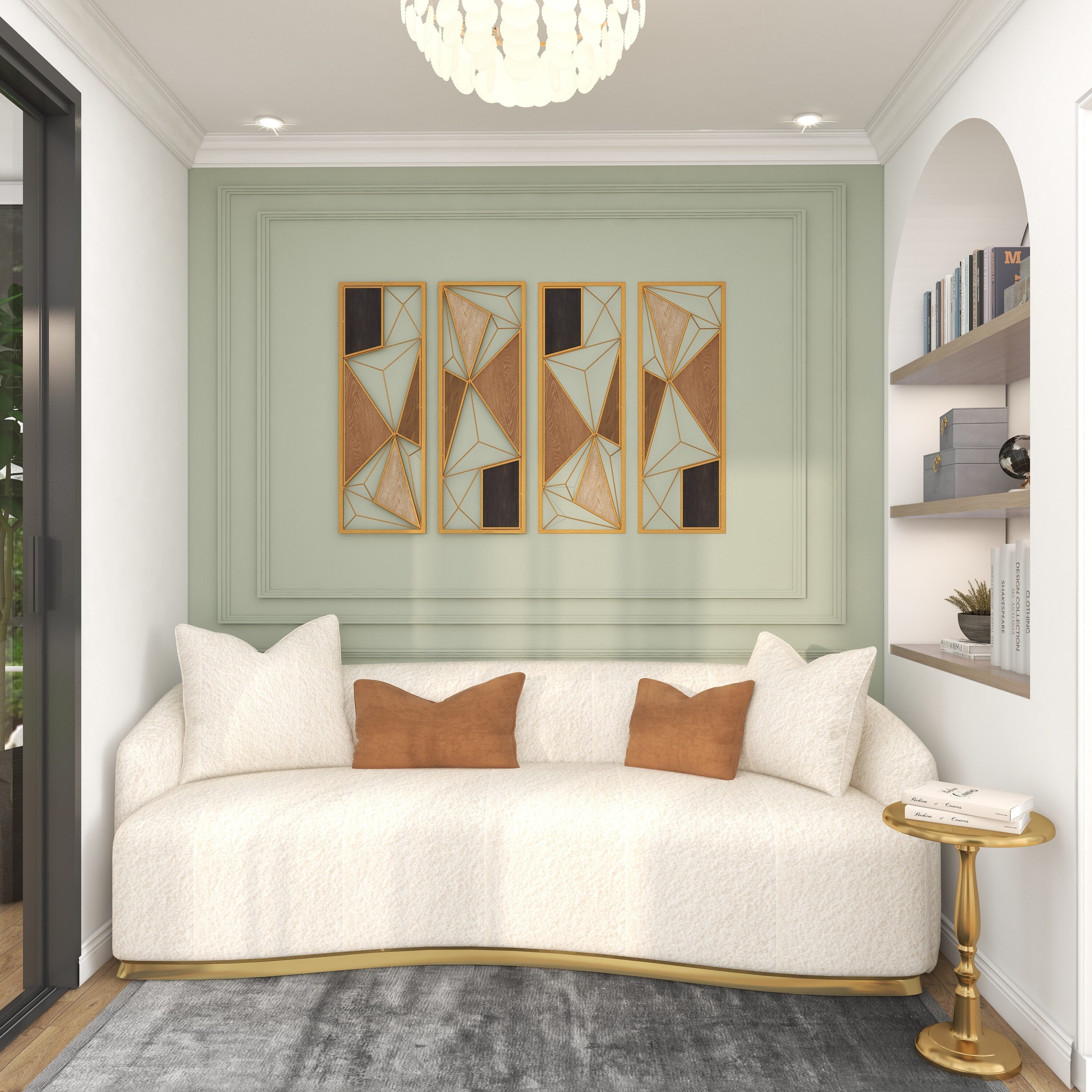 CosmoLiving by Cosmopolitan 98732 Wall-Accents - View #4