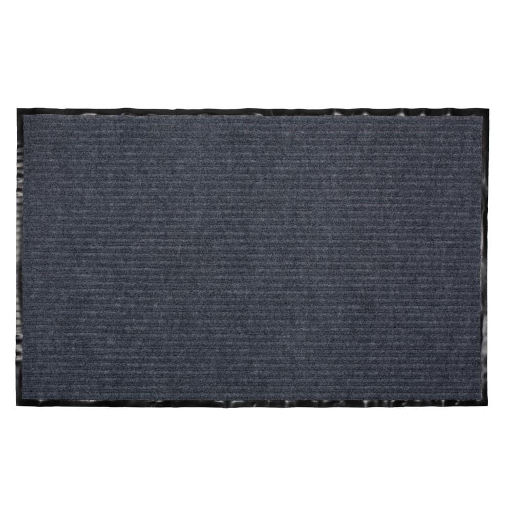 DII 70334A 2-ft x 4-ft Gray Polypropylene/Vinyl Rectangular Indoor or Outdoor Utility Mat
