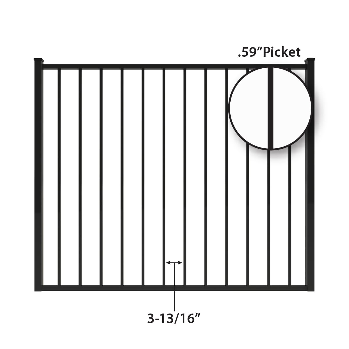 Ironcraft 833824 Fence-Gates - View #4