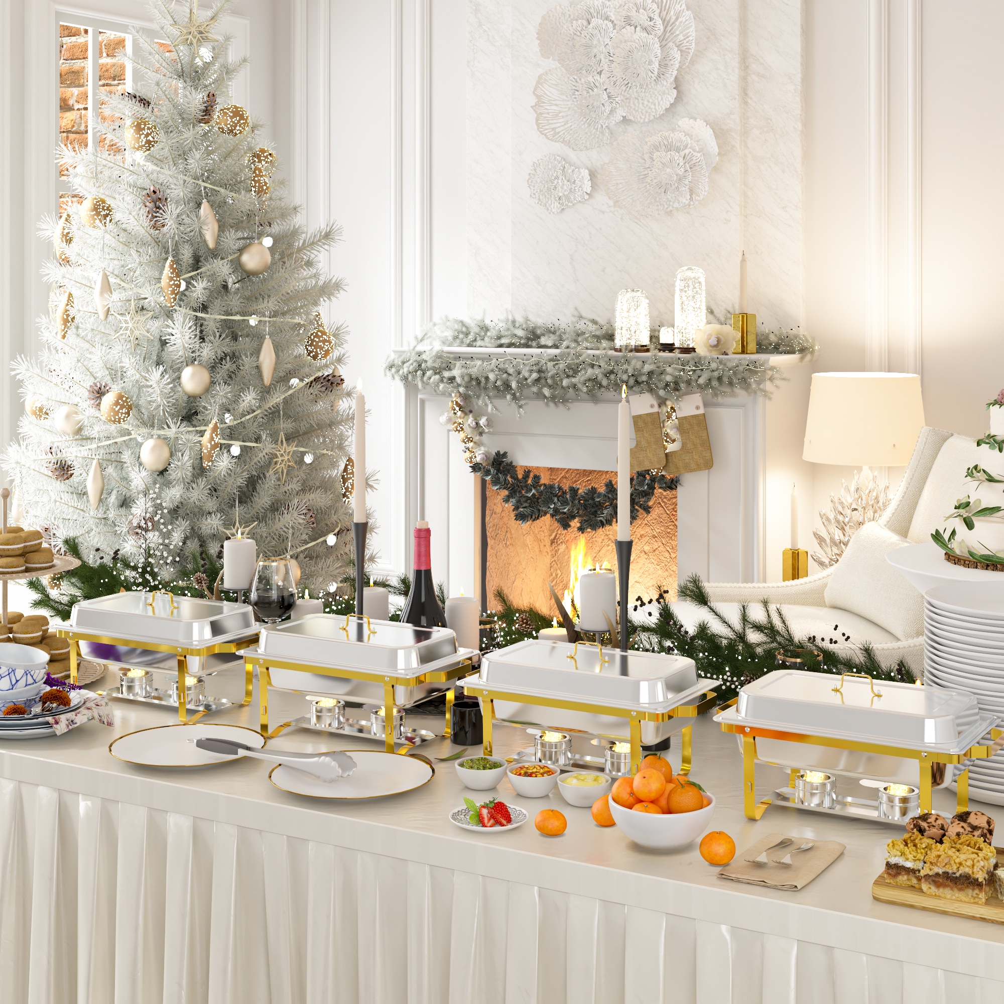 LOVMOR L-CD546-4 Buffet-Servers - View #7