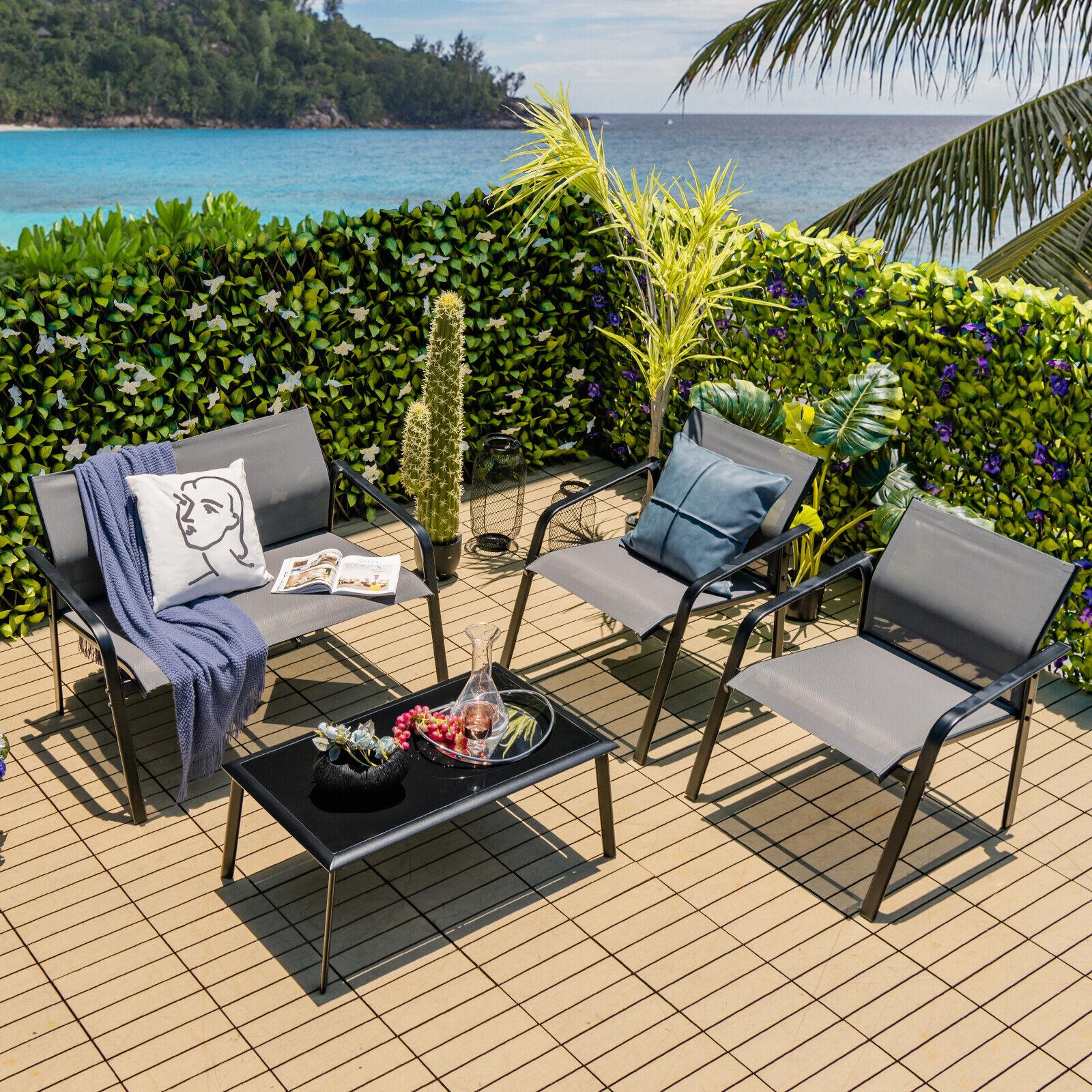 BABOOM BOM-0474GR-CO Patio-Conversation-Sets - View #9