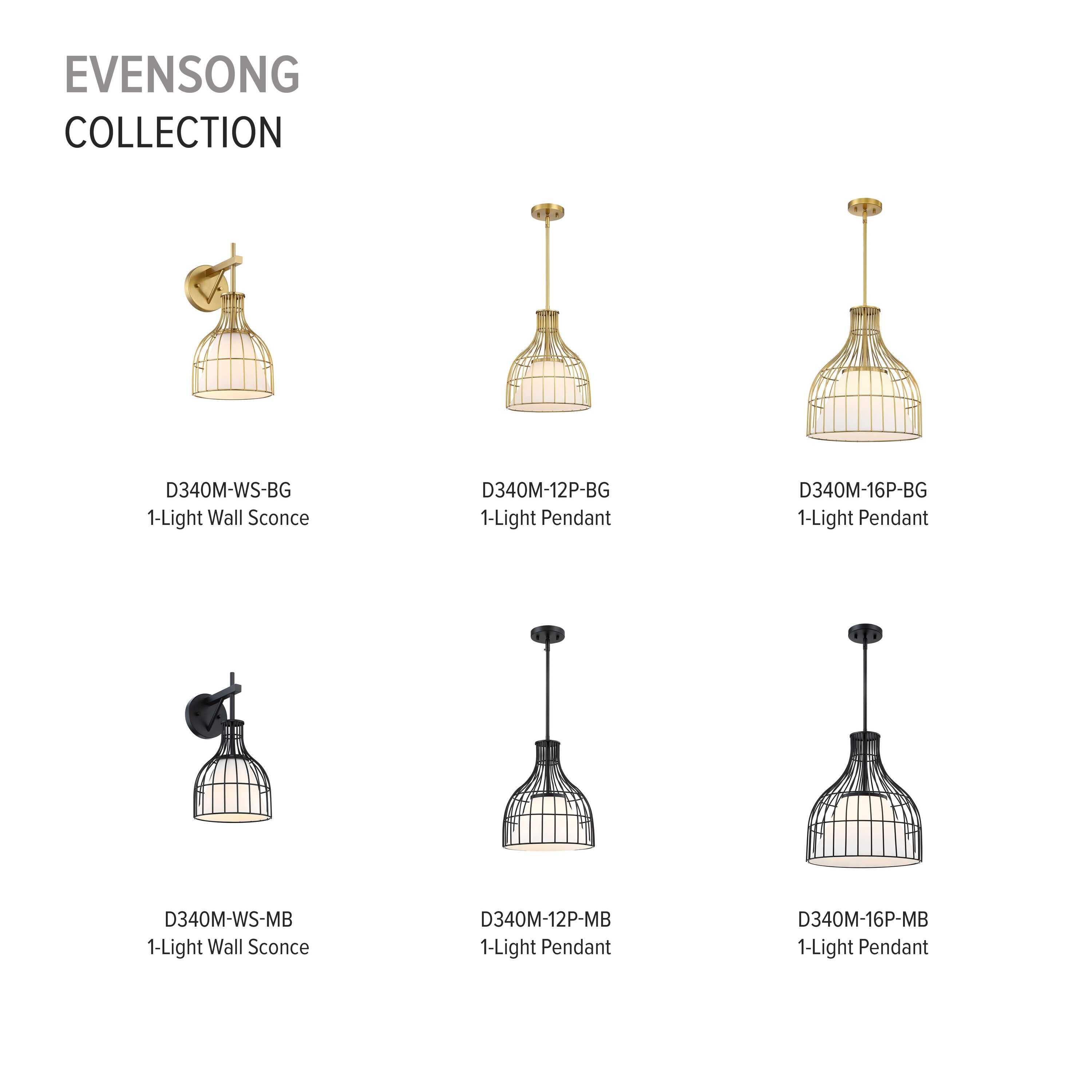 Designers Fountain D340M-16P-BG Pendant-Lights - View #10