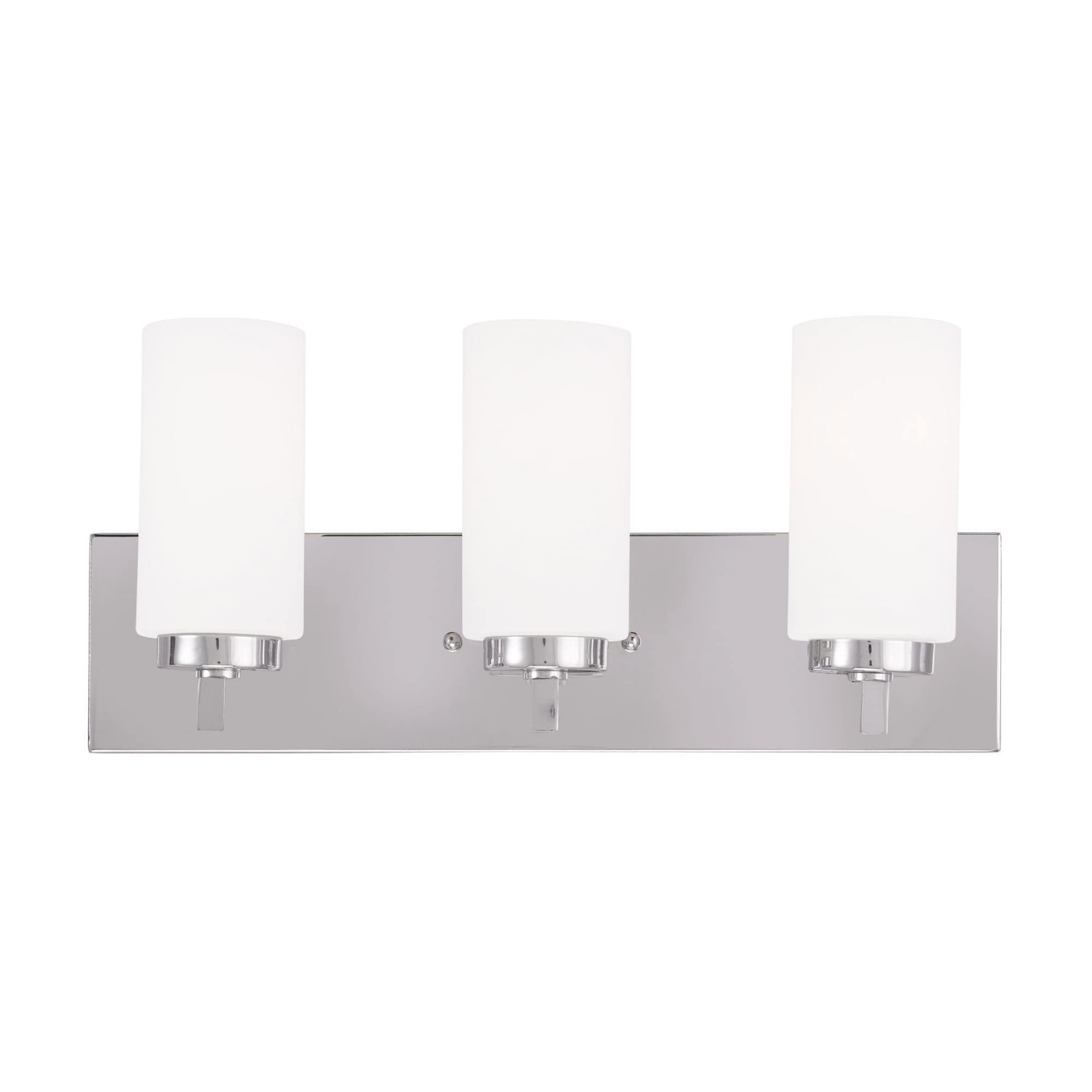 Livex Lighting 16373-05 West Lake 18-in 3 -Light Polished Chrome Transitional Vanity light