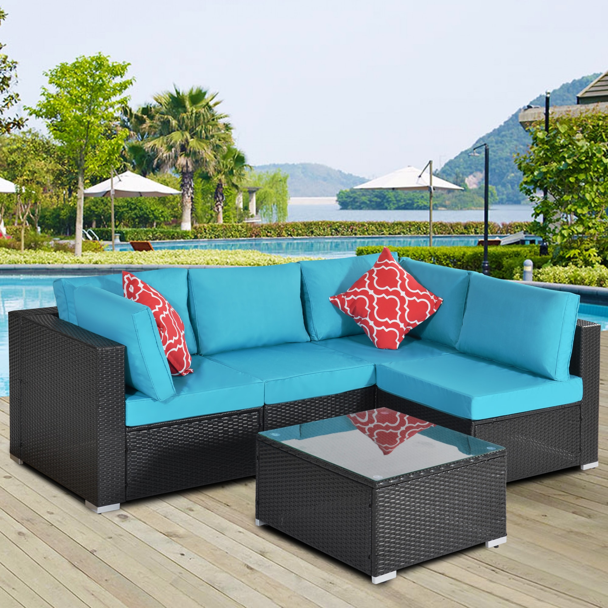Flynama YC-V-W216-S00009 Patio-Conversation-Sets - View #2