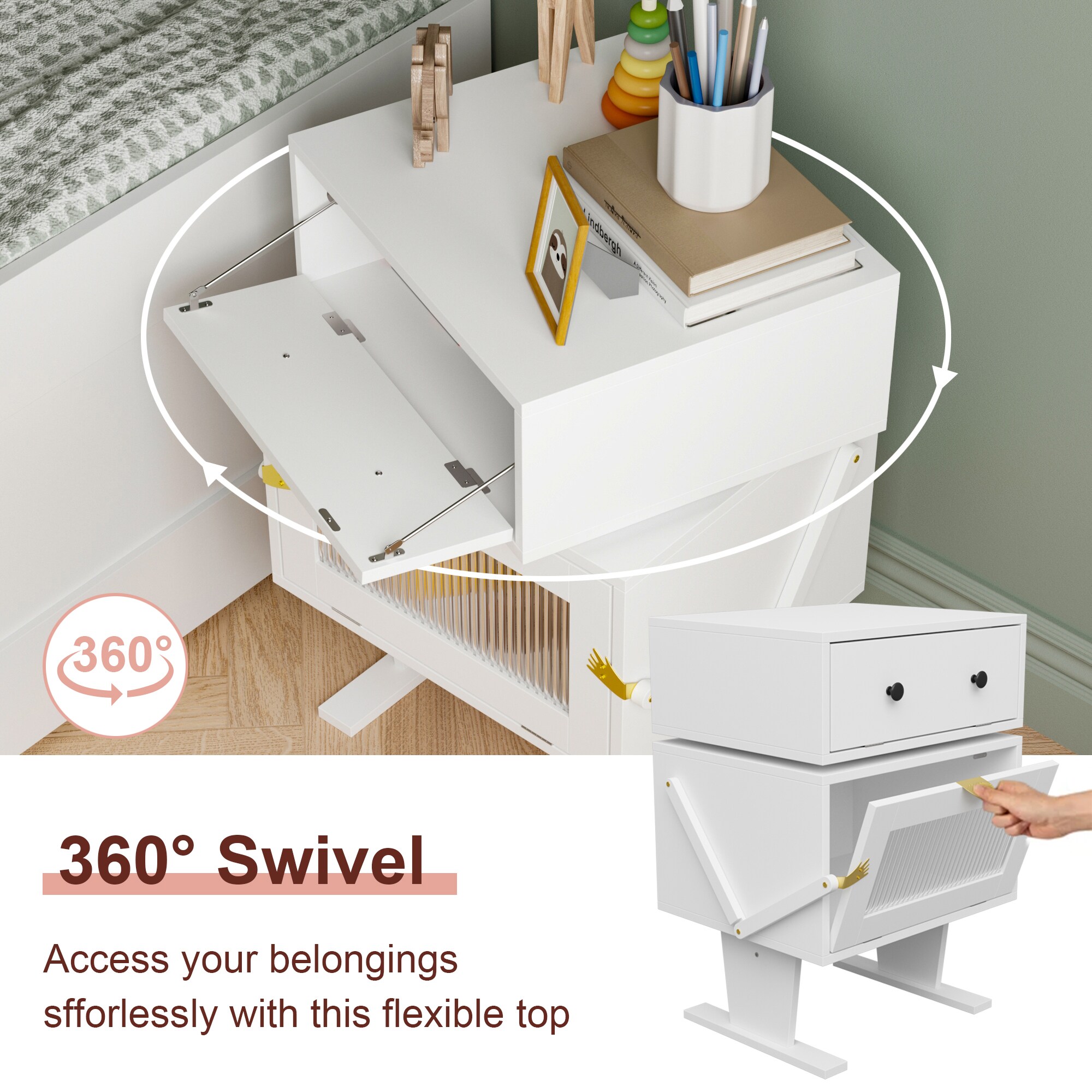 FUFU&GAGA KF200264-01 nightstands - View #8