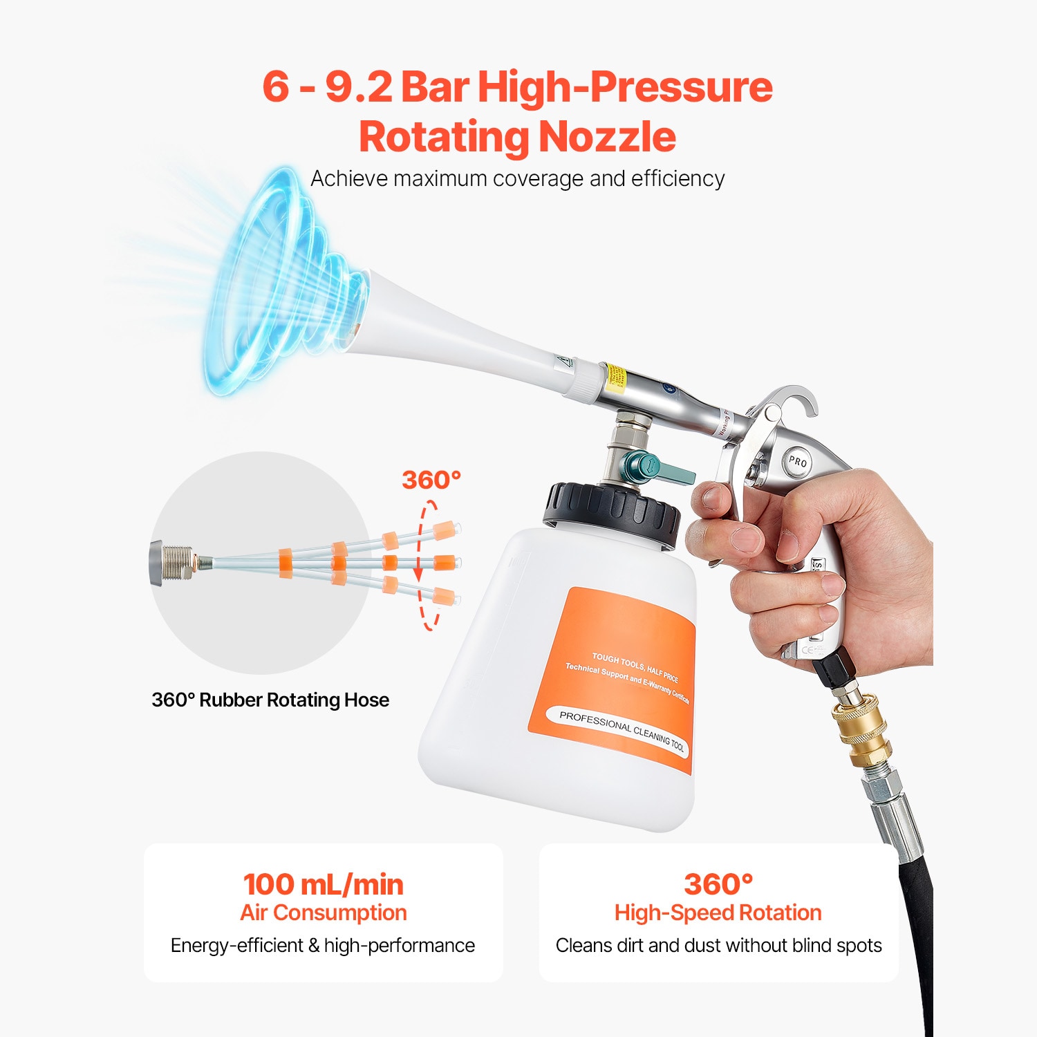 VEVOR SCPJWLQJQPYK09535V0 Automotive-Cleaning-Brushes - View #3