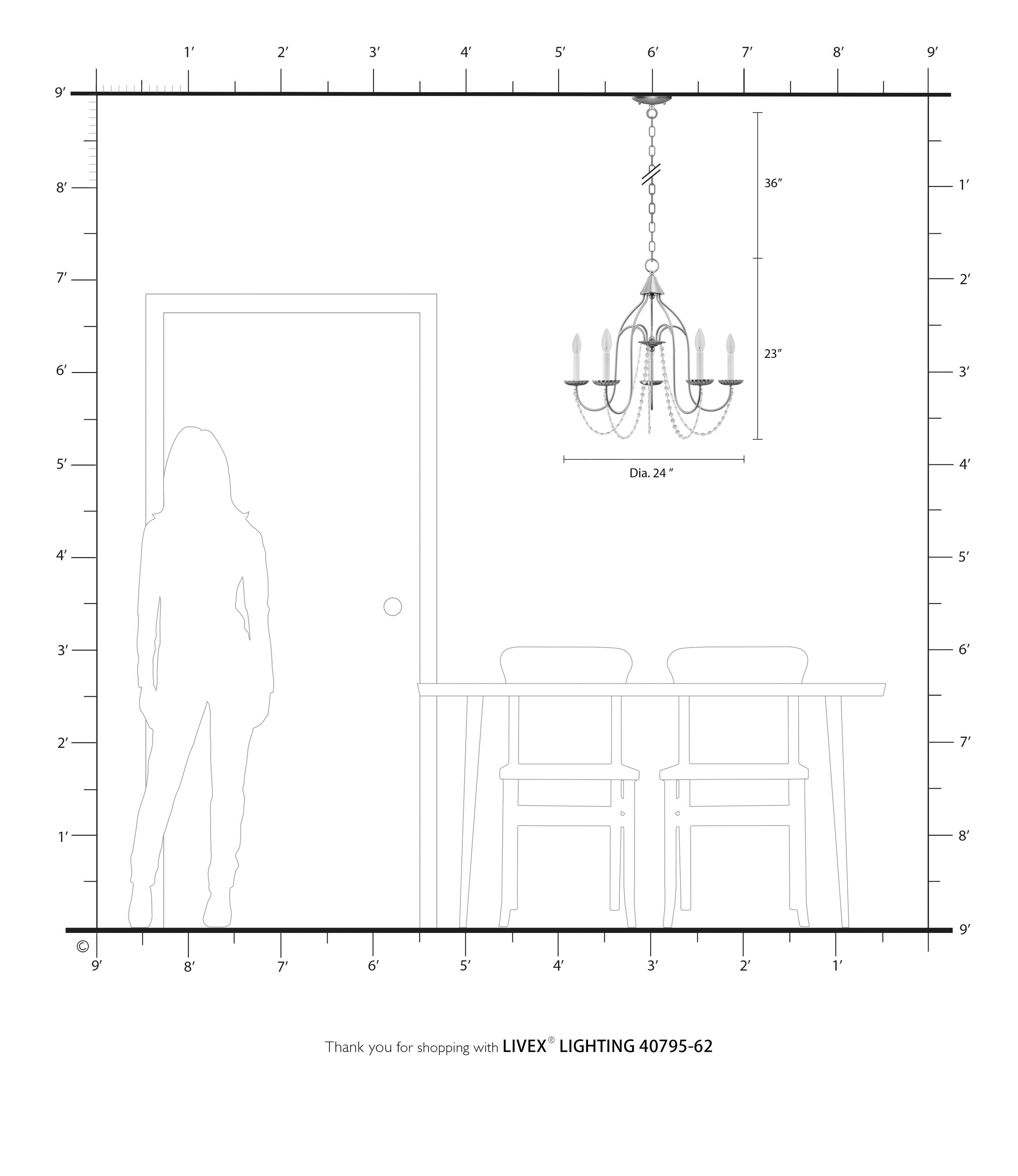 Livex Lighting 40795-92 b090015 - View #8