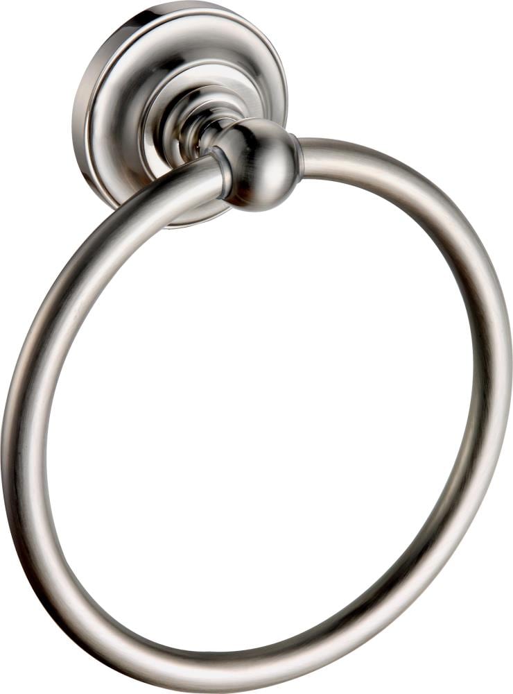 Paradise Bathworks 63028 Elysium Satin nickel Wall mount Single Towel Ring