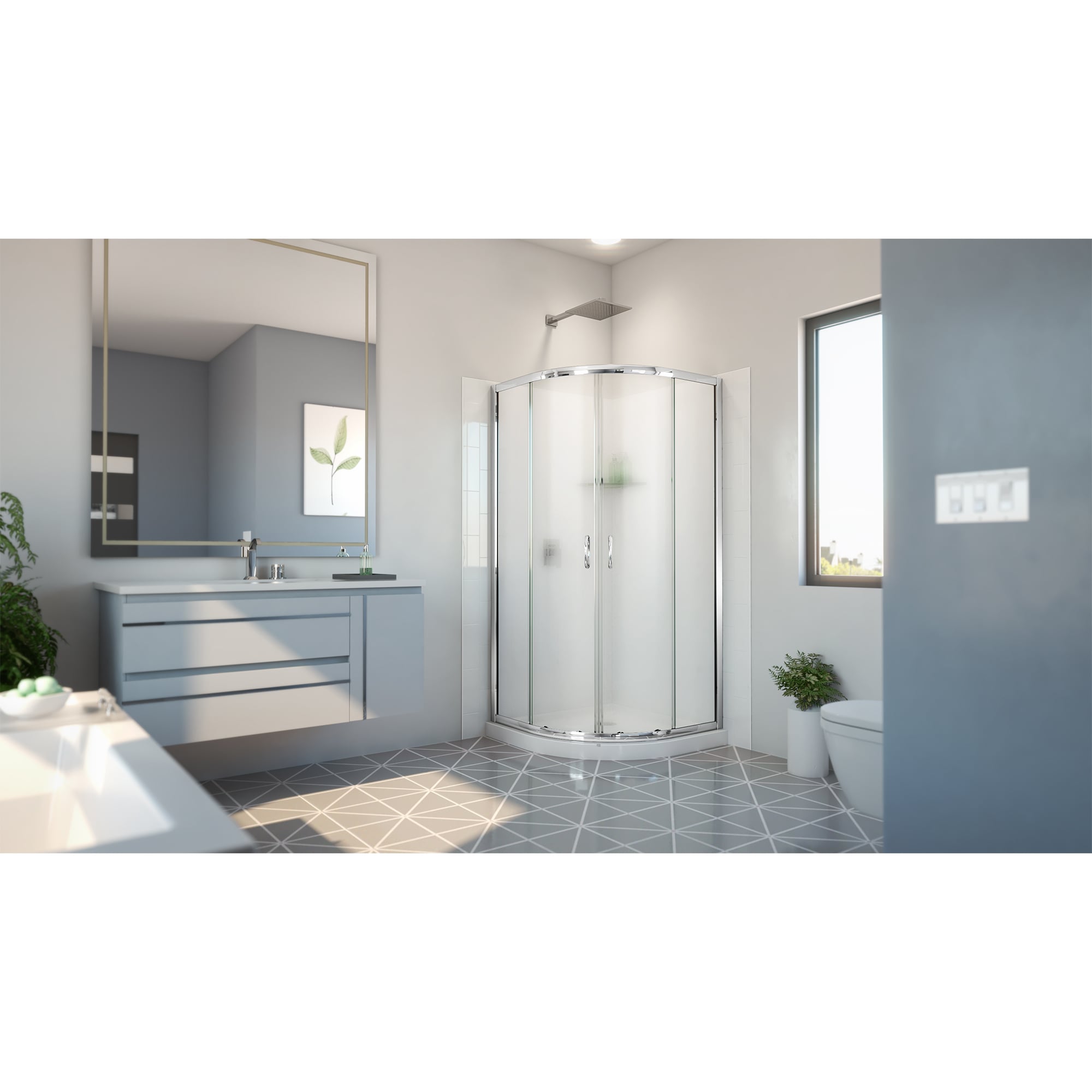 DreamLine E2703636XFQ0001 Alcove-Shower-Kit - View #2