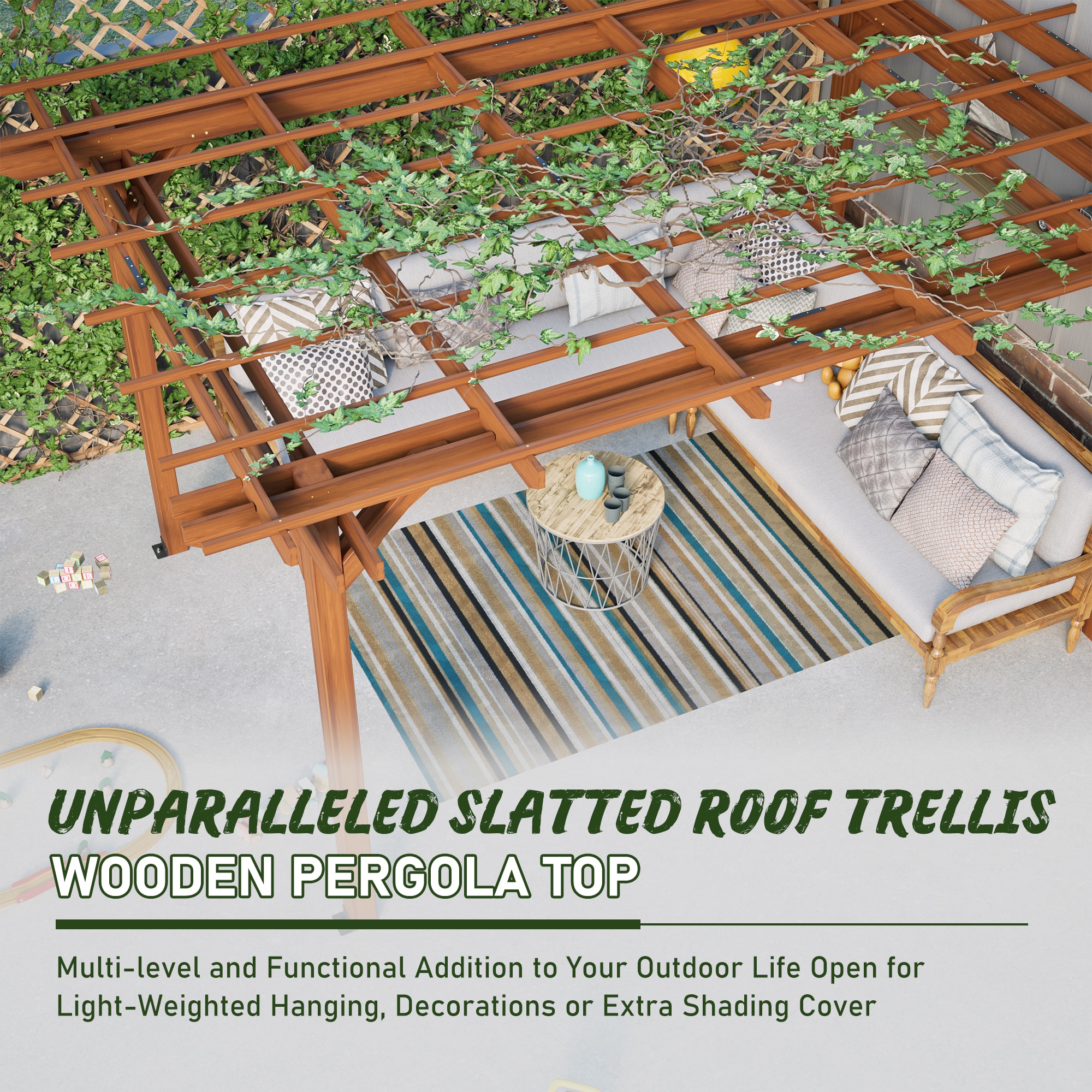 Douglas fir-Frame Gazebos, Pergolas & Canopies at Lowes.com