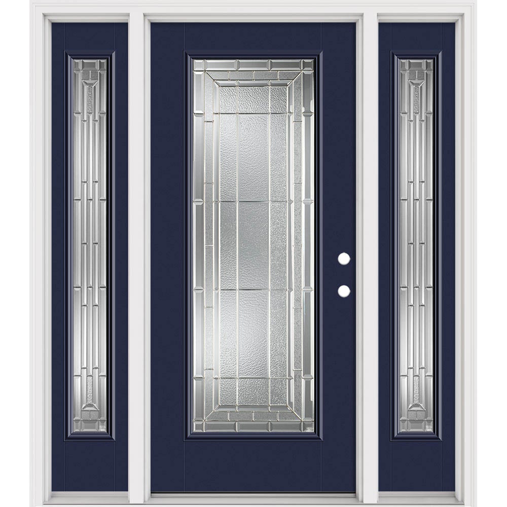 Masonite Sequence 64-in x 80-in x 4-9/16-in Fiberglass Full