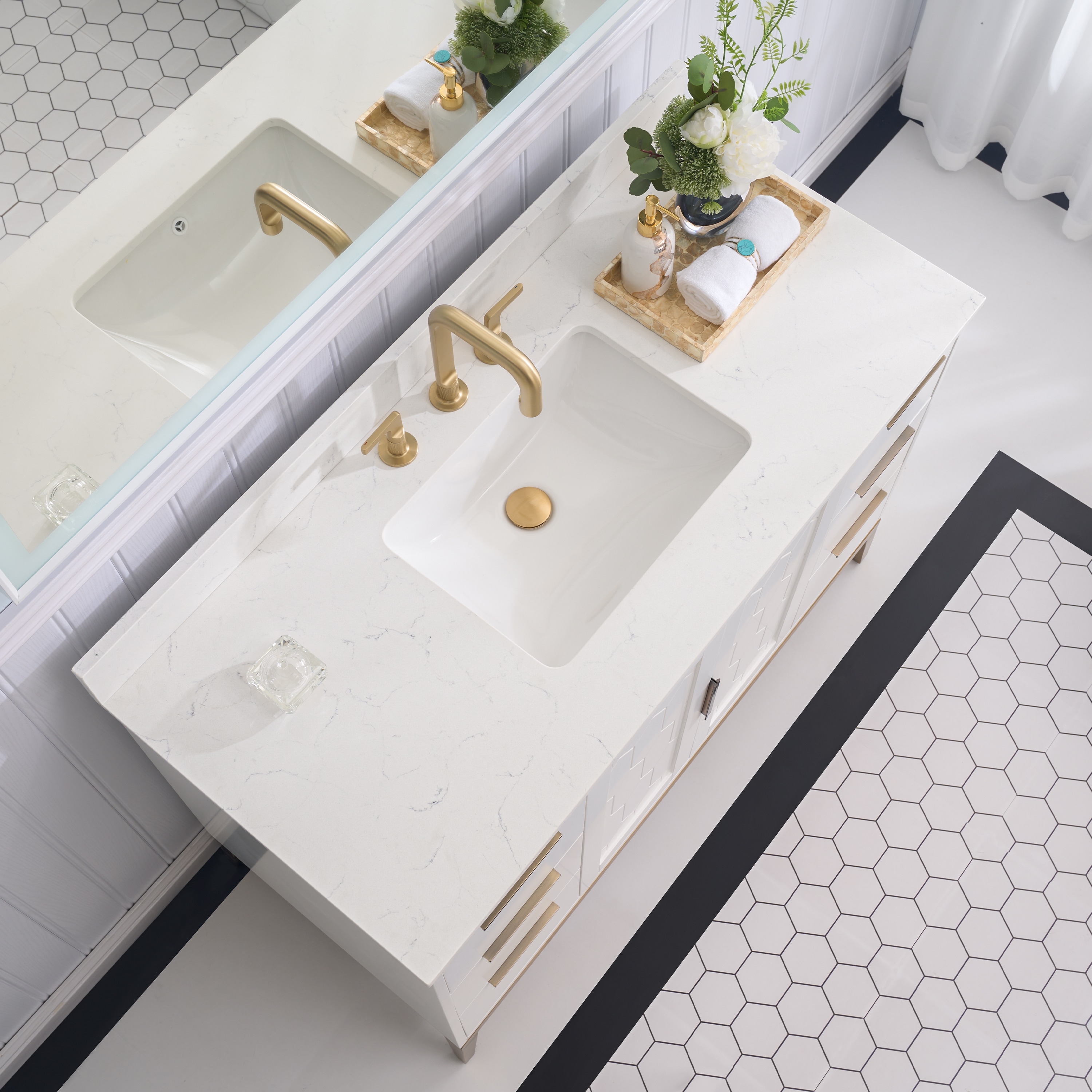 WELLFOR BCB2140WH-LS Bath-Vanity-Combo - View #10