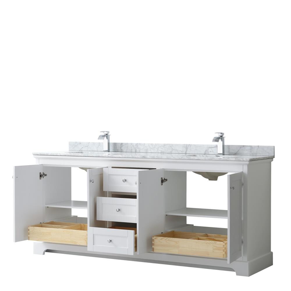 Wyndham Collection WCV232380DWHCMUNSMXX Bath-Vanity-Combo - View #2