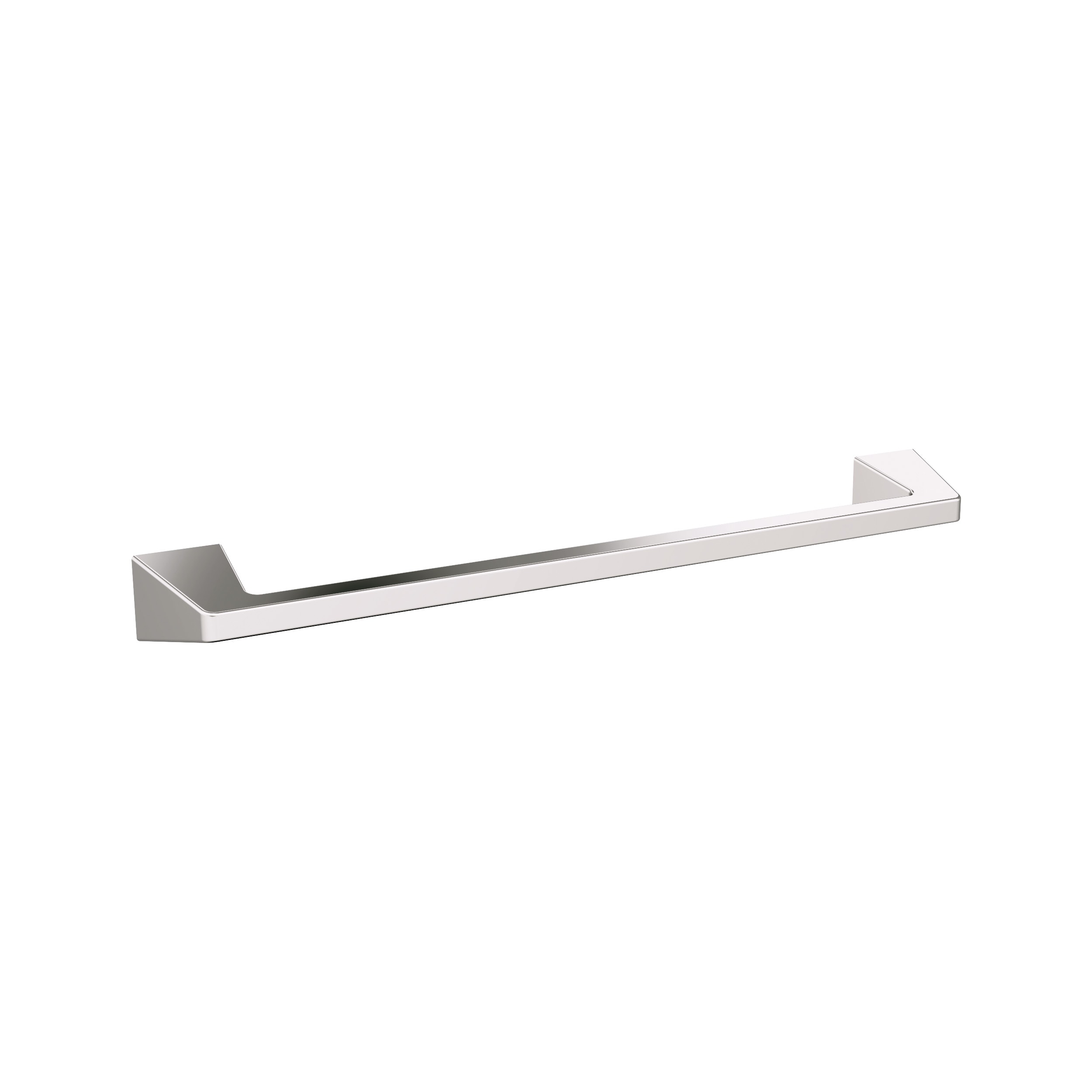 Amerock BH36003PN Blackrock 18-in Polished Nickel Wall mount Single Towel Bar