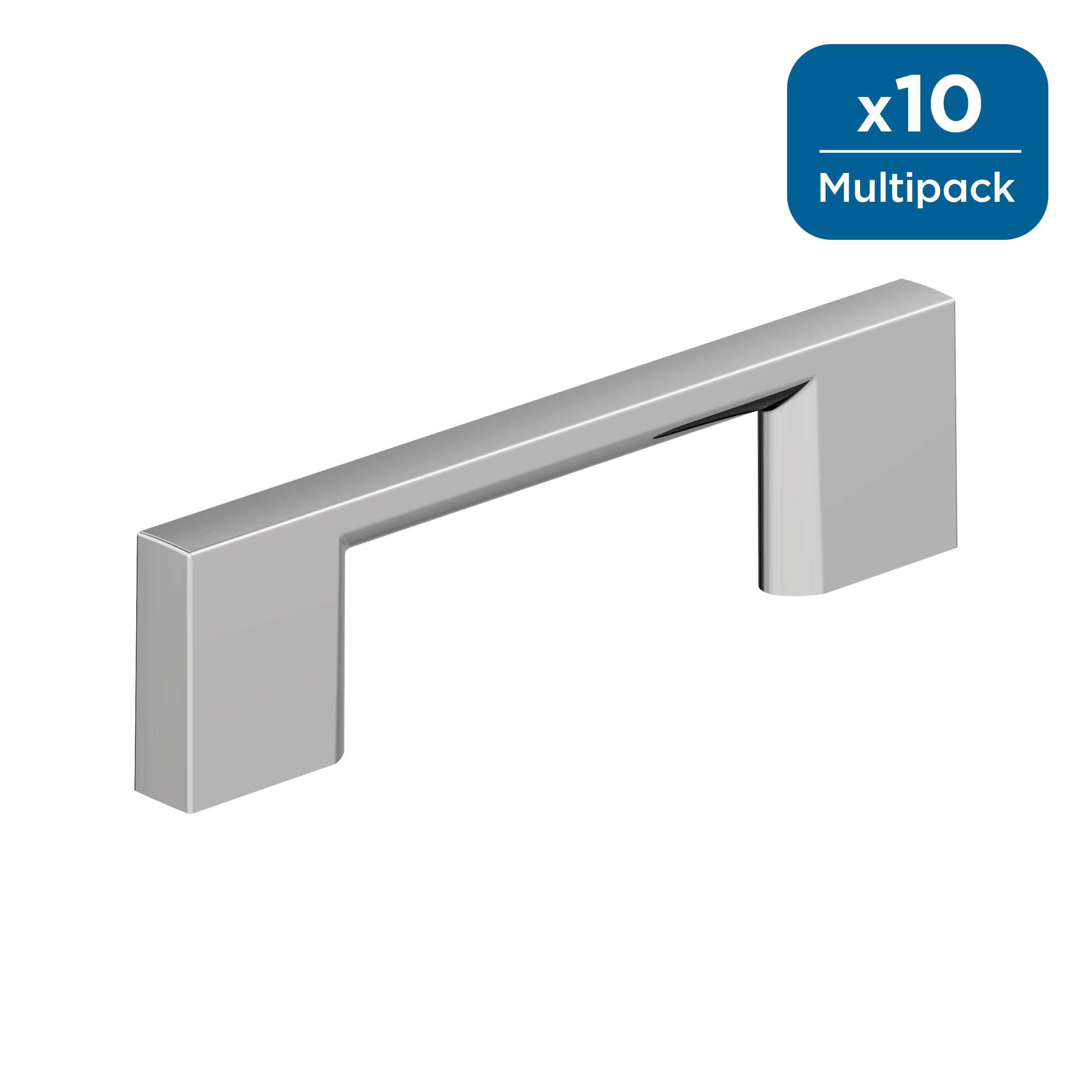 Amerock 10BX3713026 Cityscape 3-in , 76mm Center to Center Polished Chrome Cylindrical Bar 10 -Pack