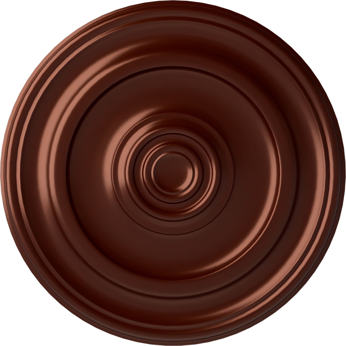 Ekena Millwork CM24KPACS Kepler Traditional 23.625-in W x 23.625-in L Antique Copper Polyurethane Ceiling Medallion