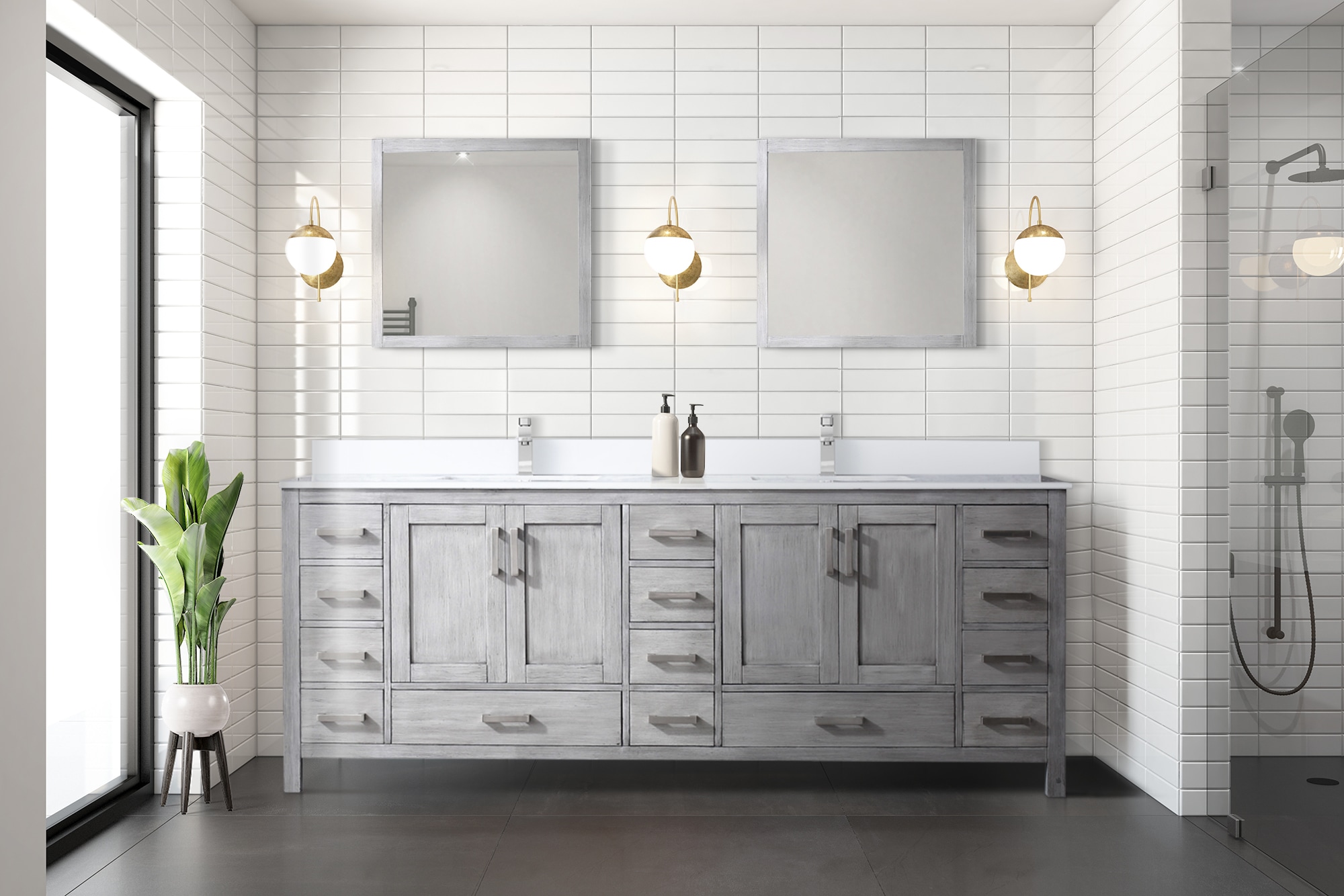 Lexora LVJ84DD311 Bath-Vanity-Combo - View #3