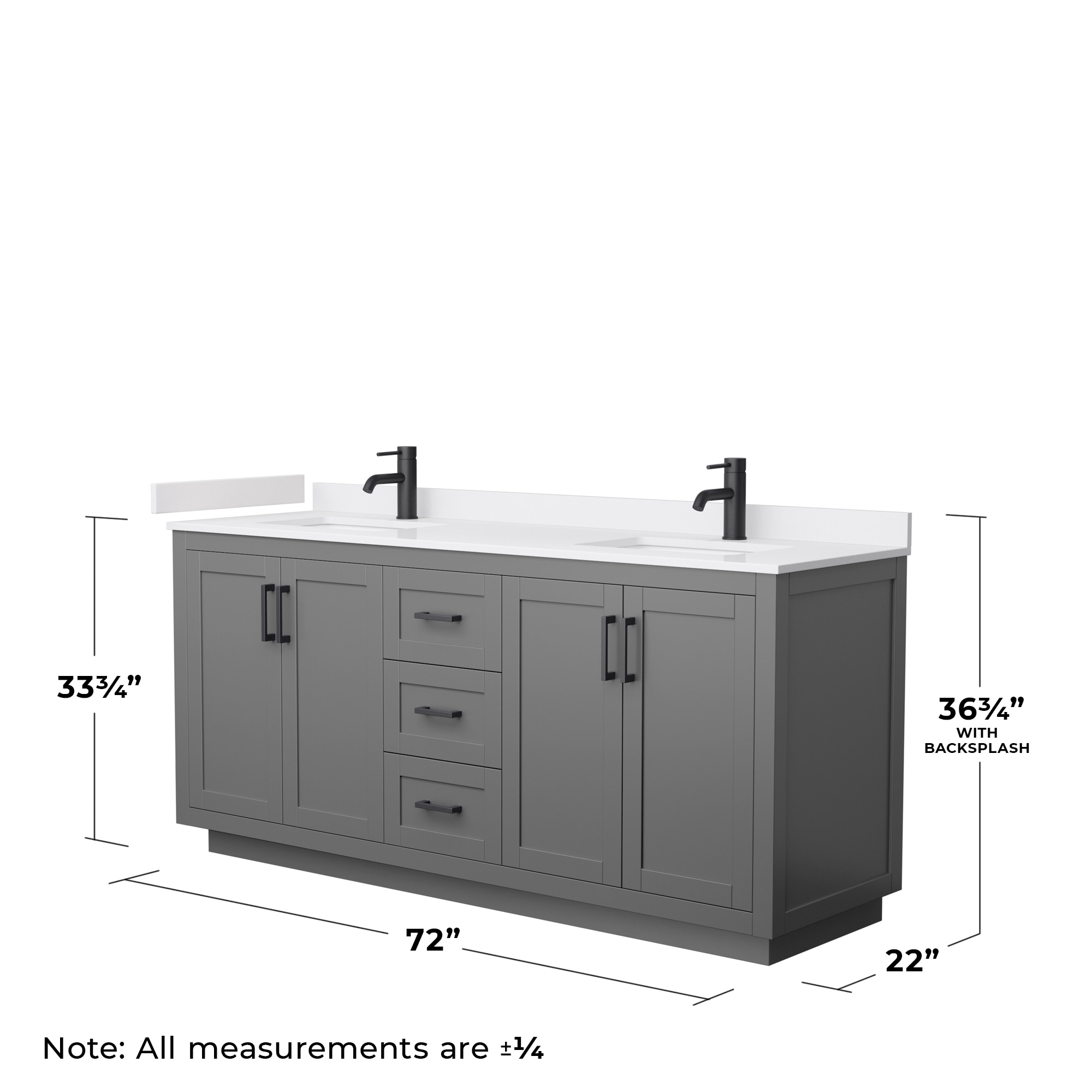 Wyndham Collection WCF292972DGBWCUNSMXX Bath-Vanity-Combo - View #5
