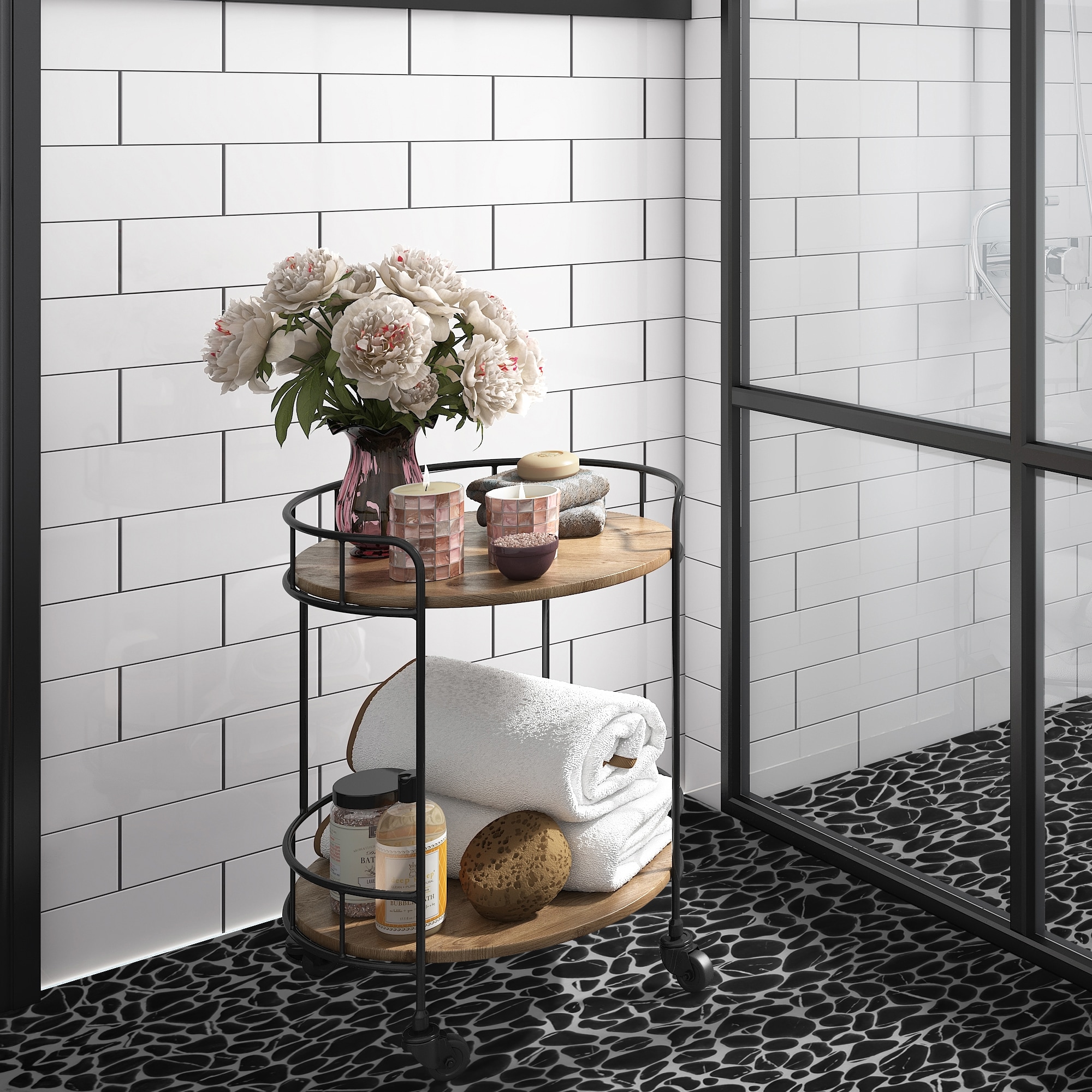SUNWINGS SLHEX-BLK-10 Ceramic-Tile - View #4