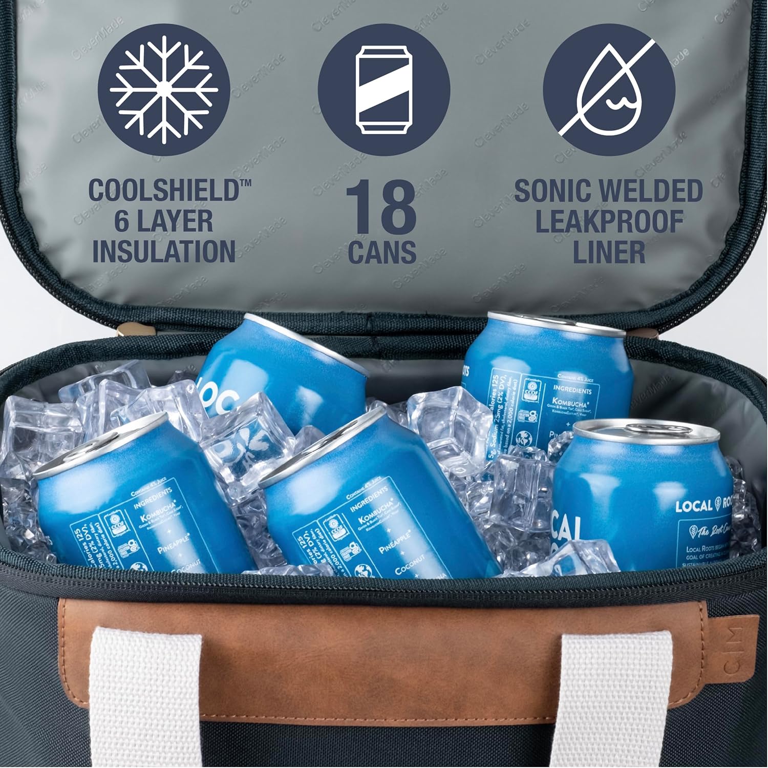 CleverMade MCL18-4051-4051 Portable-Coolers - View #3