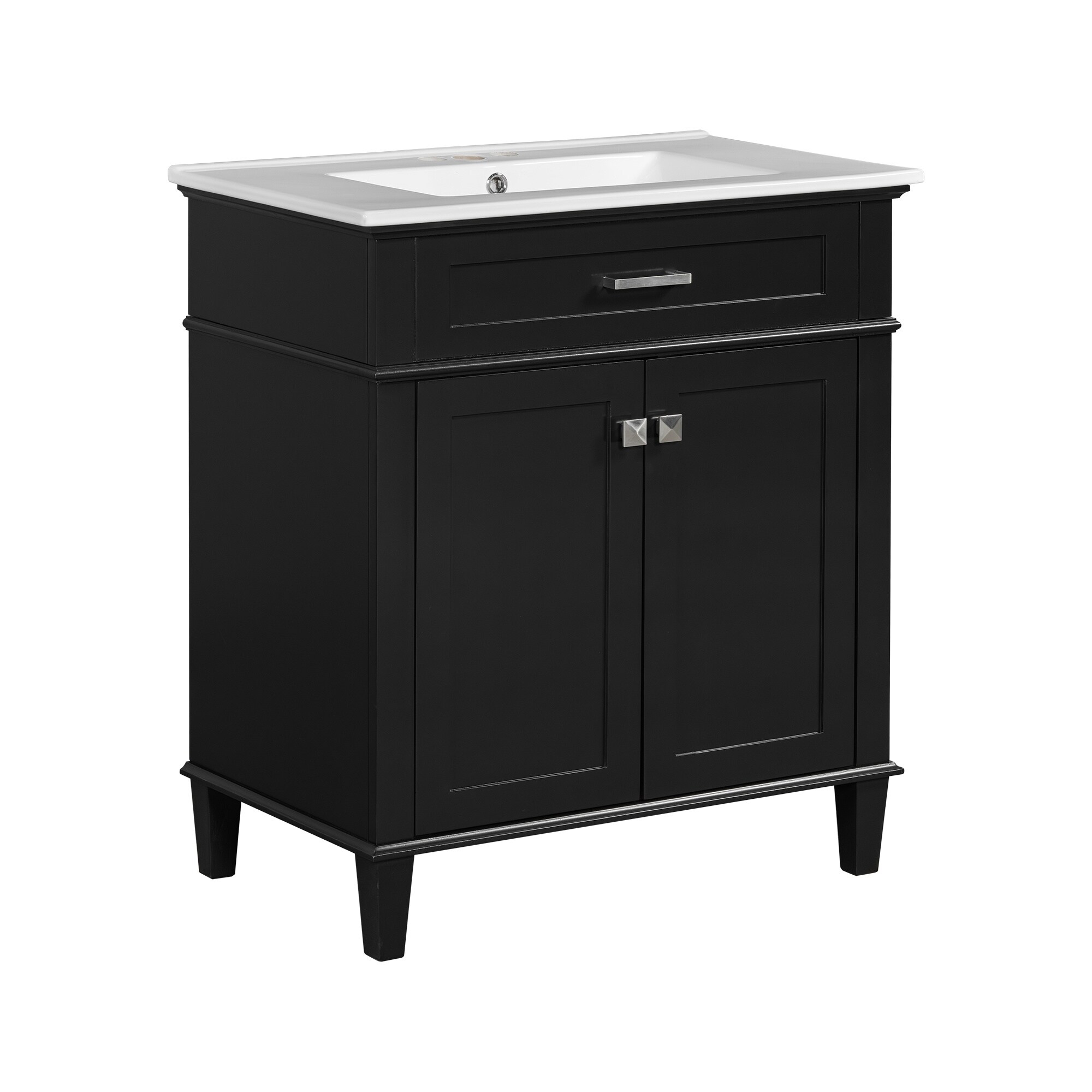 Homy Casa BVPO-W30-BK Bath-Vanity-Combo - View #10