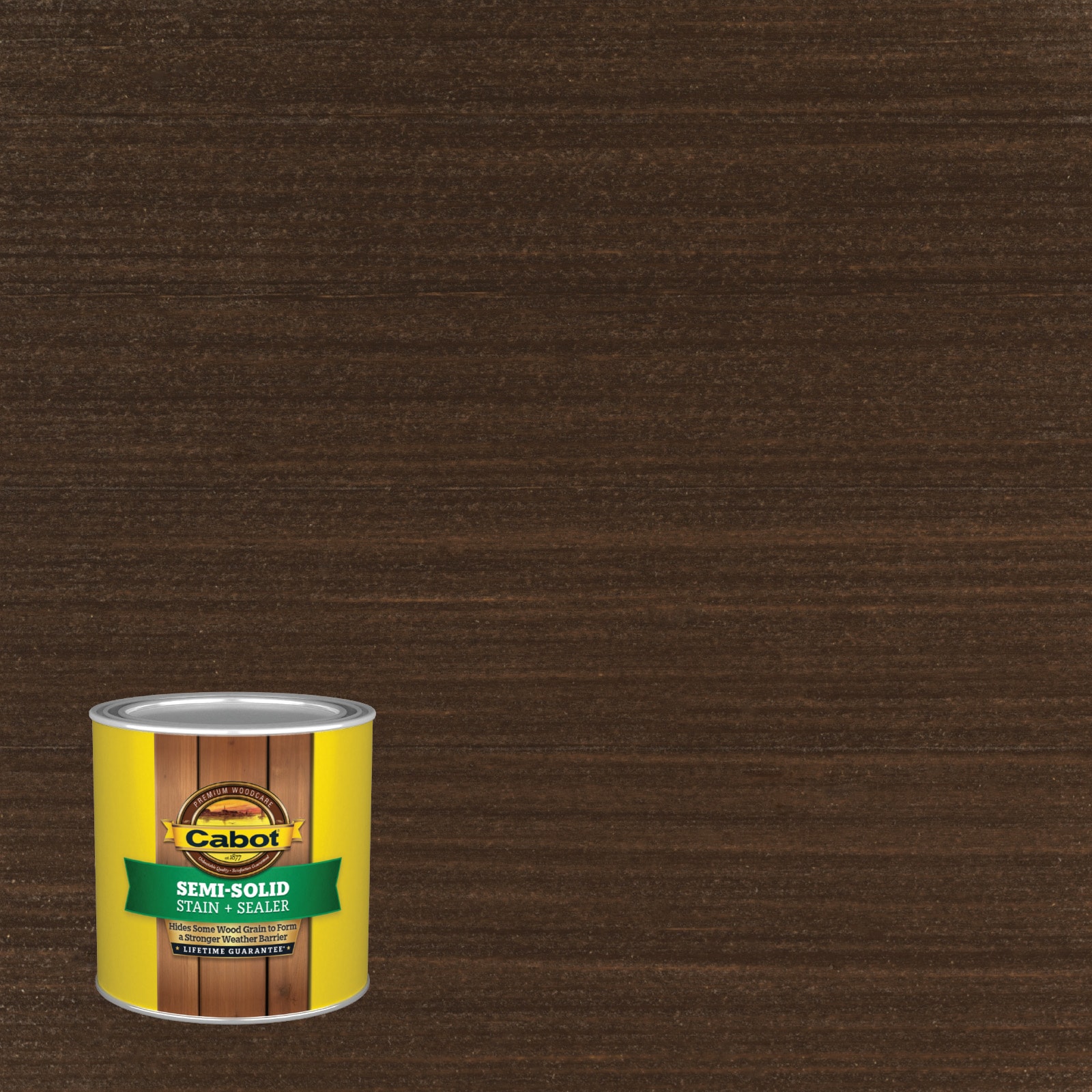 Cabot Cordovan Leather Semi-transparent Exterior Wood Stain and Sealer  (1-quart) in the Exterior Stains department at