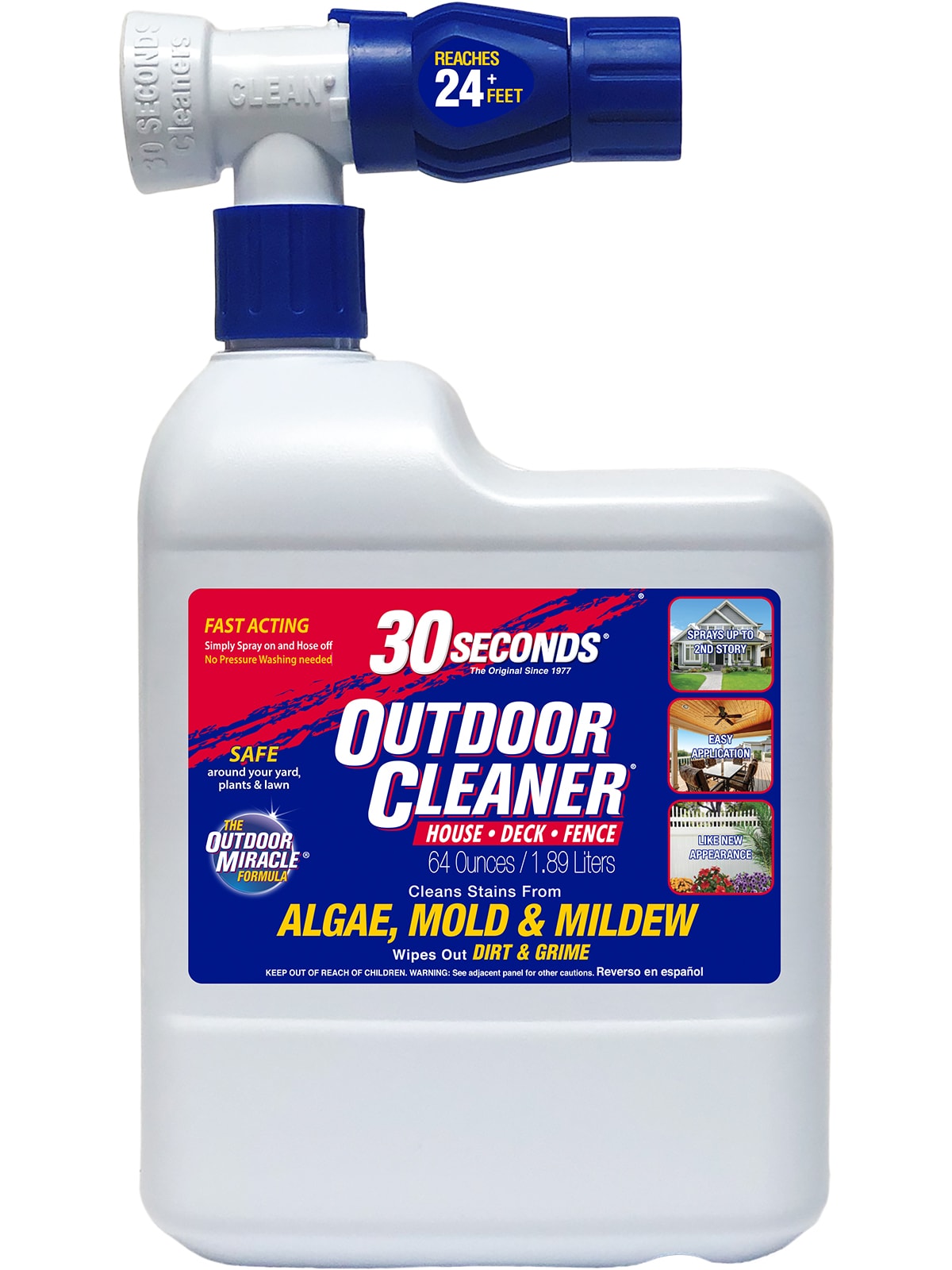 Miracle Brands 1.3 Gal. Outdoor Concentrate Cleaner 3904 - The Home Depot