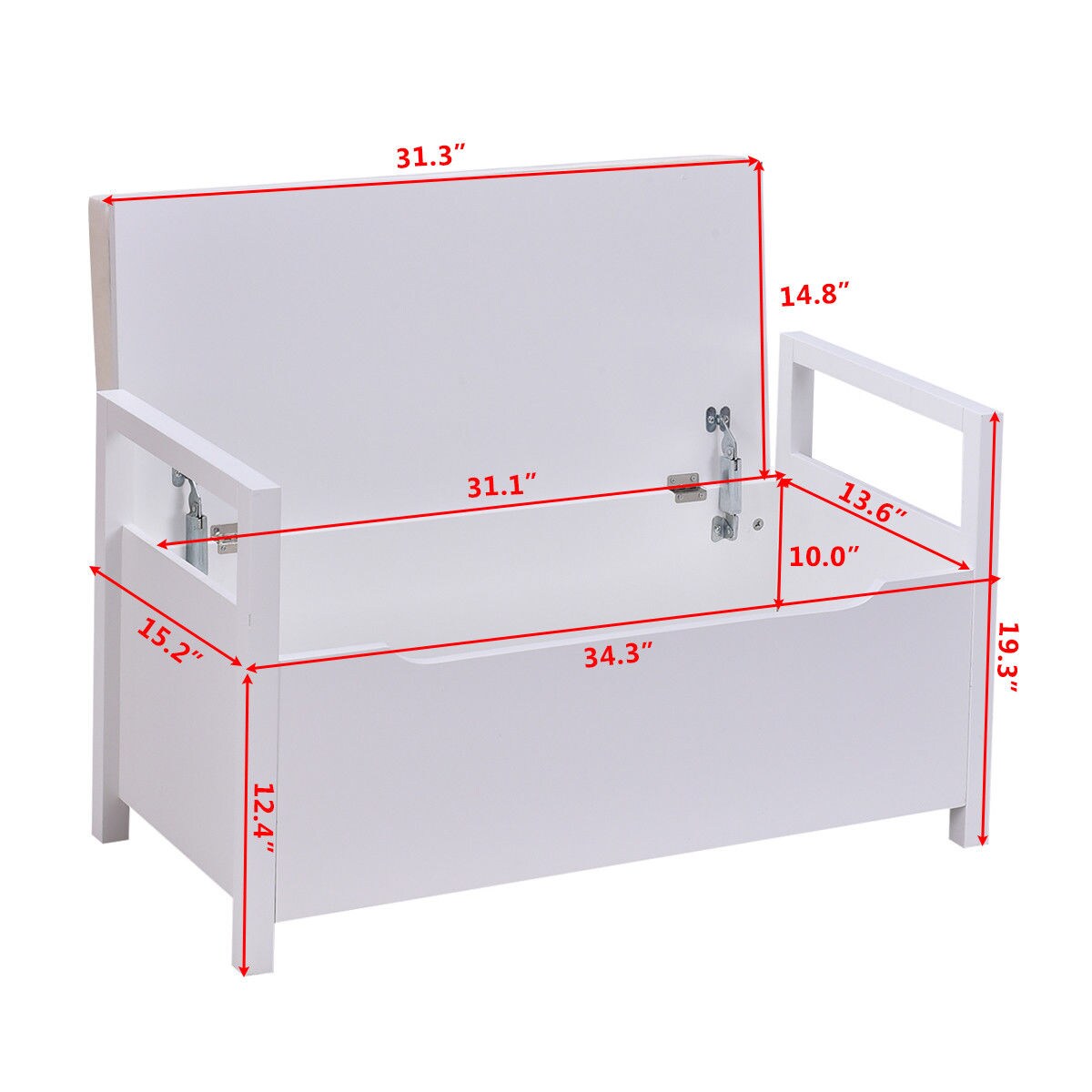 Ayelon XC65648WH bench - View #4