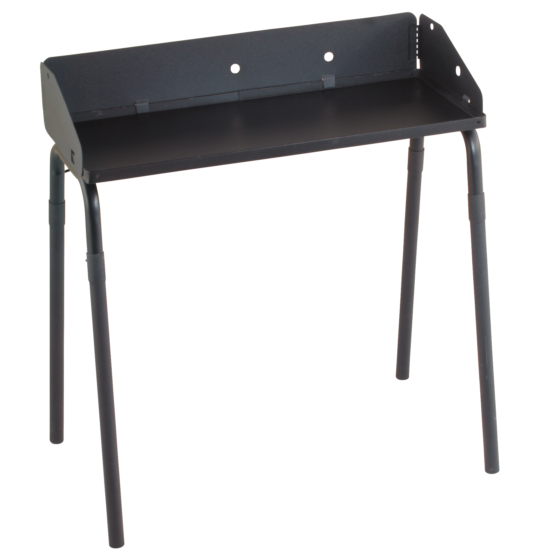 Camp Chef 17.5 in Black Steel Rectangle Folding Picnic Table in