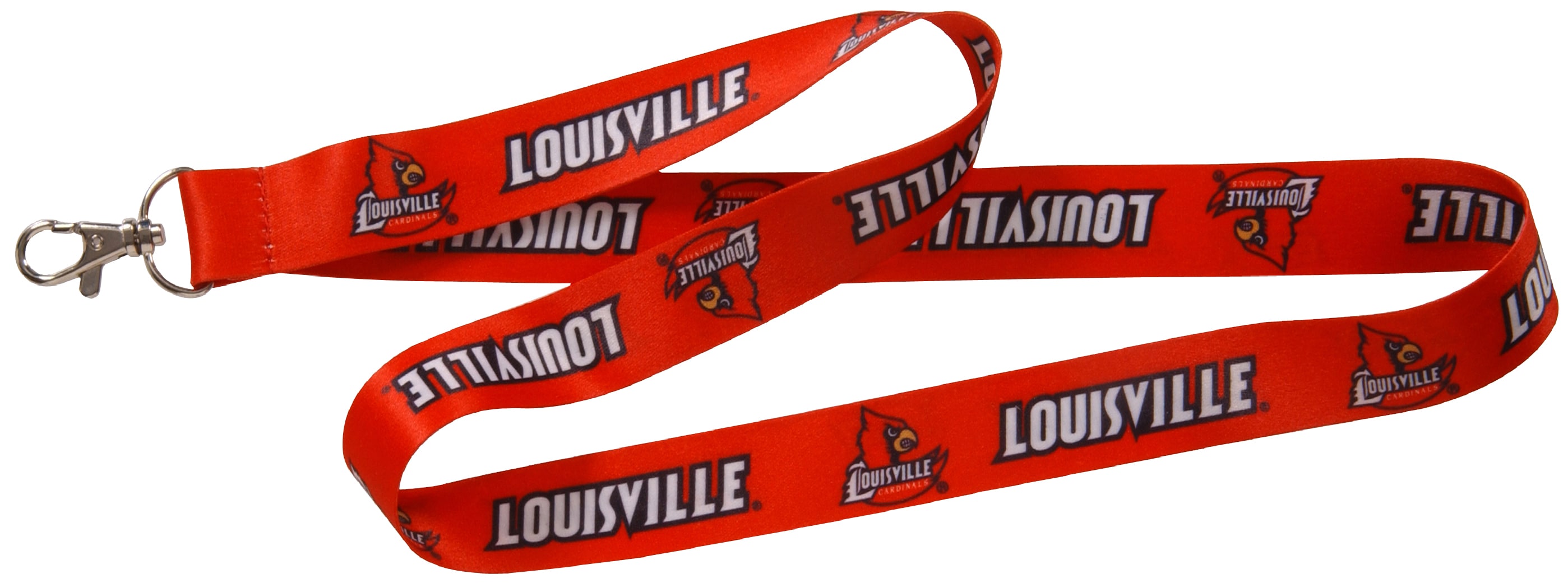 Louisville Cardinals Tri-fold Wallet & Steel Key Chain