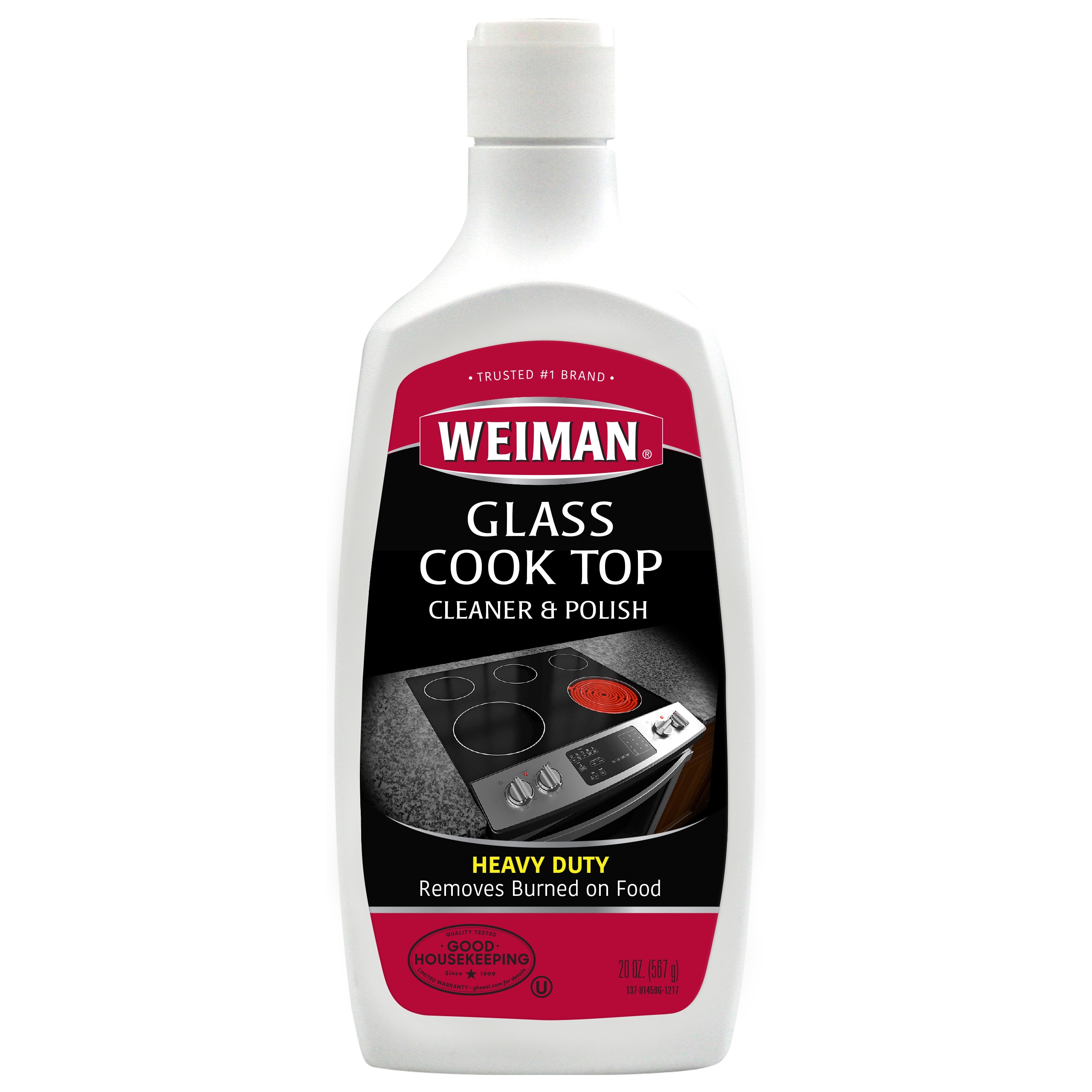 Weiman Glass Cook Top Cleaner and Polish 20 oz Squeeze Bottle