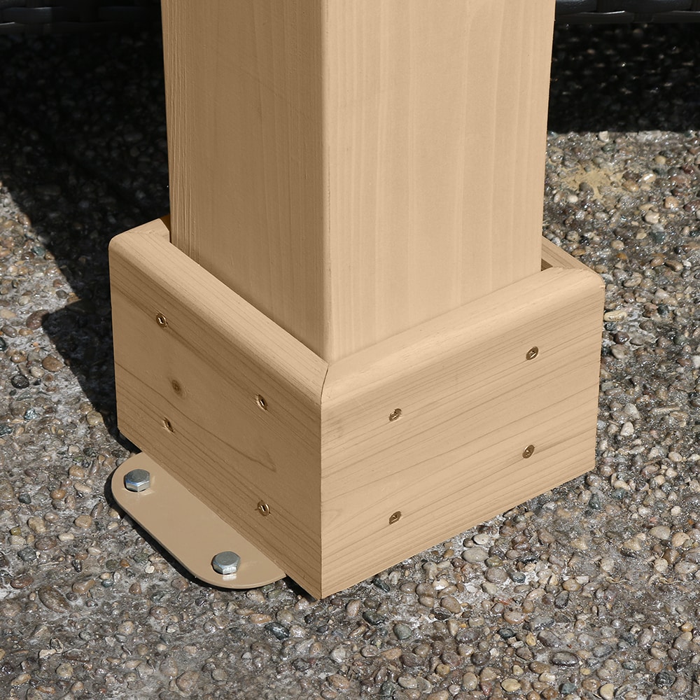 Yardistry YM11726 Wood-Resin-Gazebos - View #8