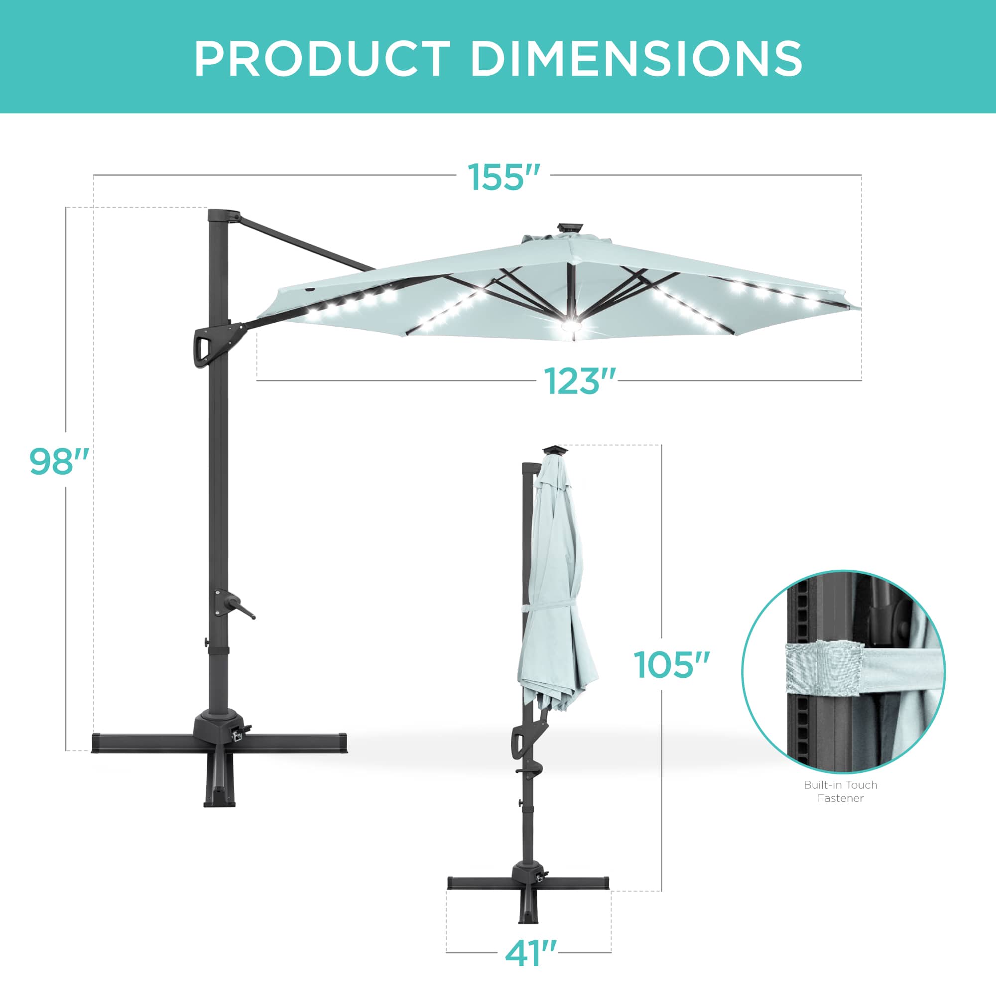 Best Choice Products SKY7754 Umbrellas-2 - View #7