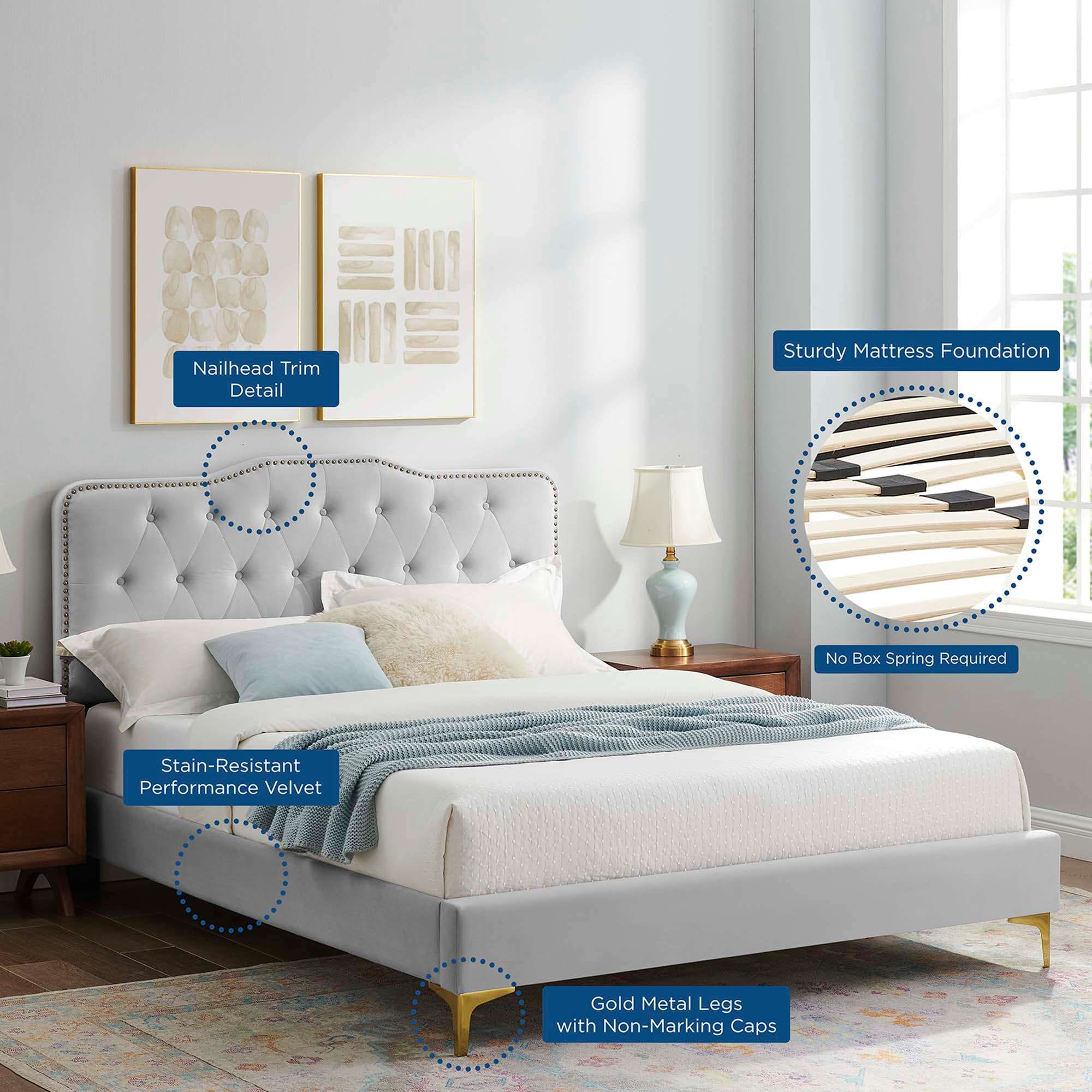 Modway MOD-6778-LGR beds - View #5