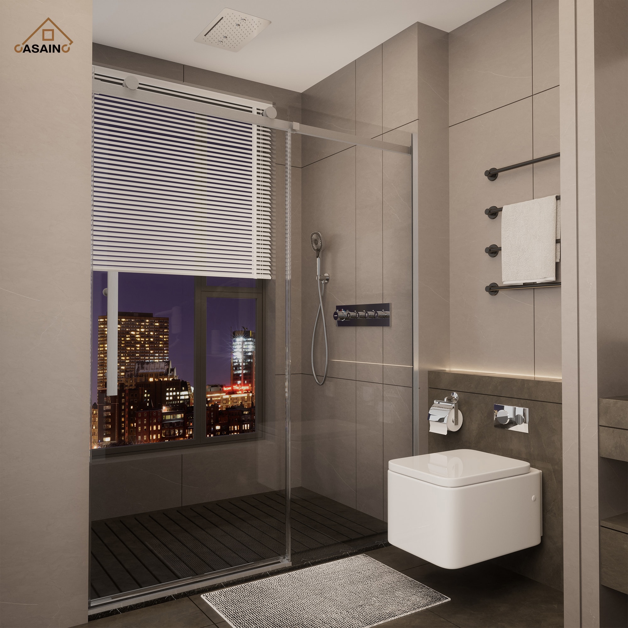 CASAINC SL-TL-D60 Shower-Doors - View #3