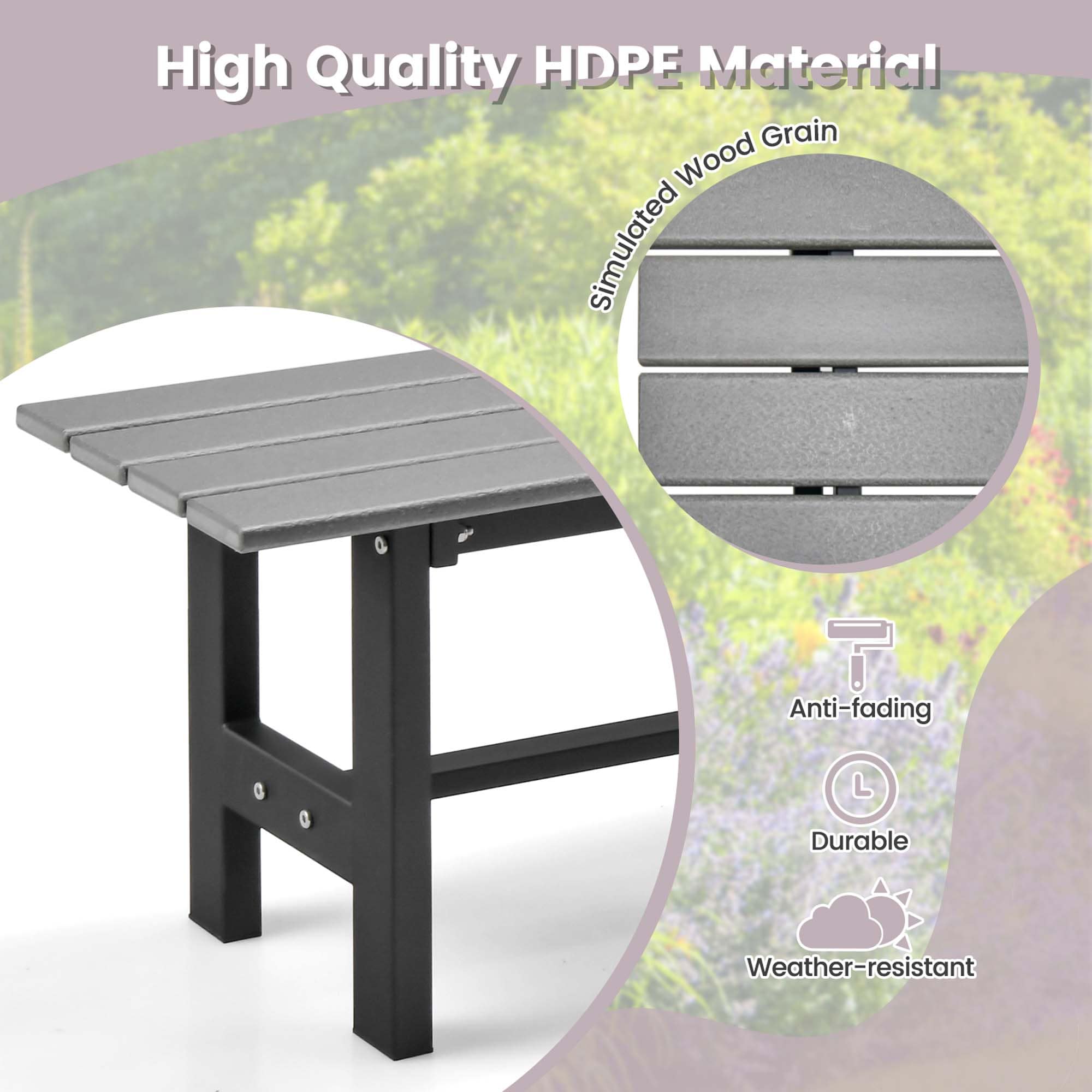Costway 2NP11139GR benches - View #4