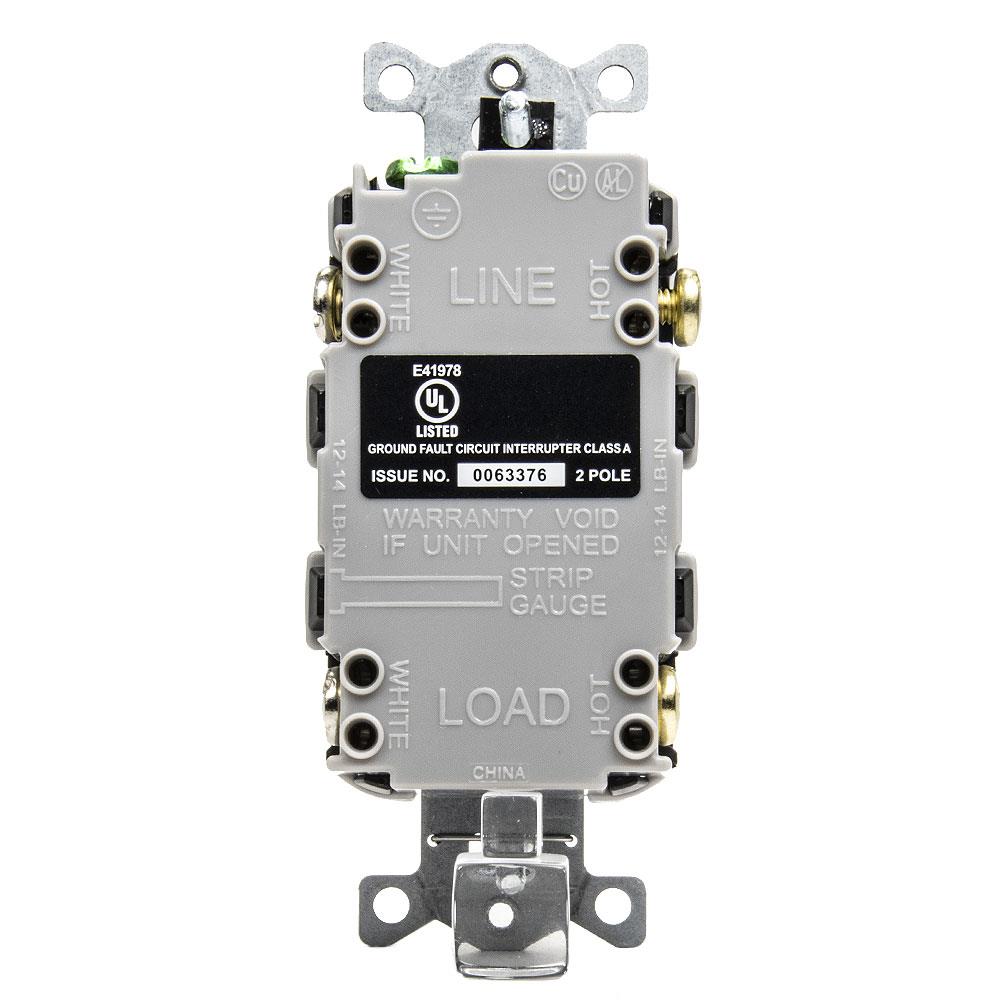 Hubbell GFTRST20GYZ receptacles - View #3