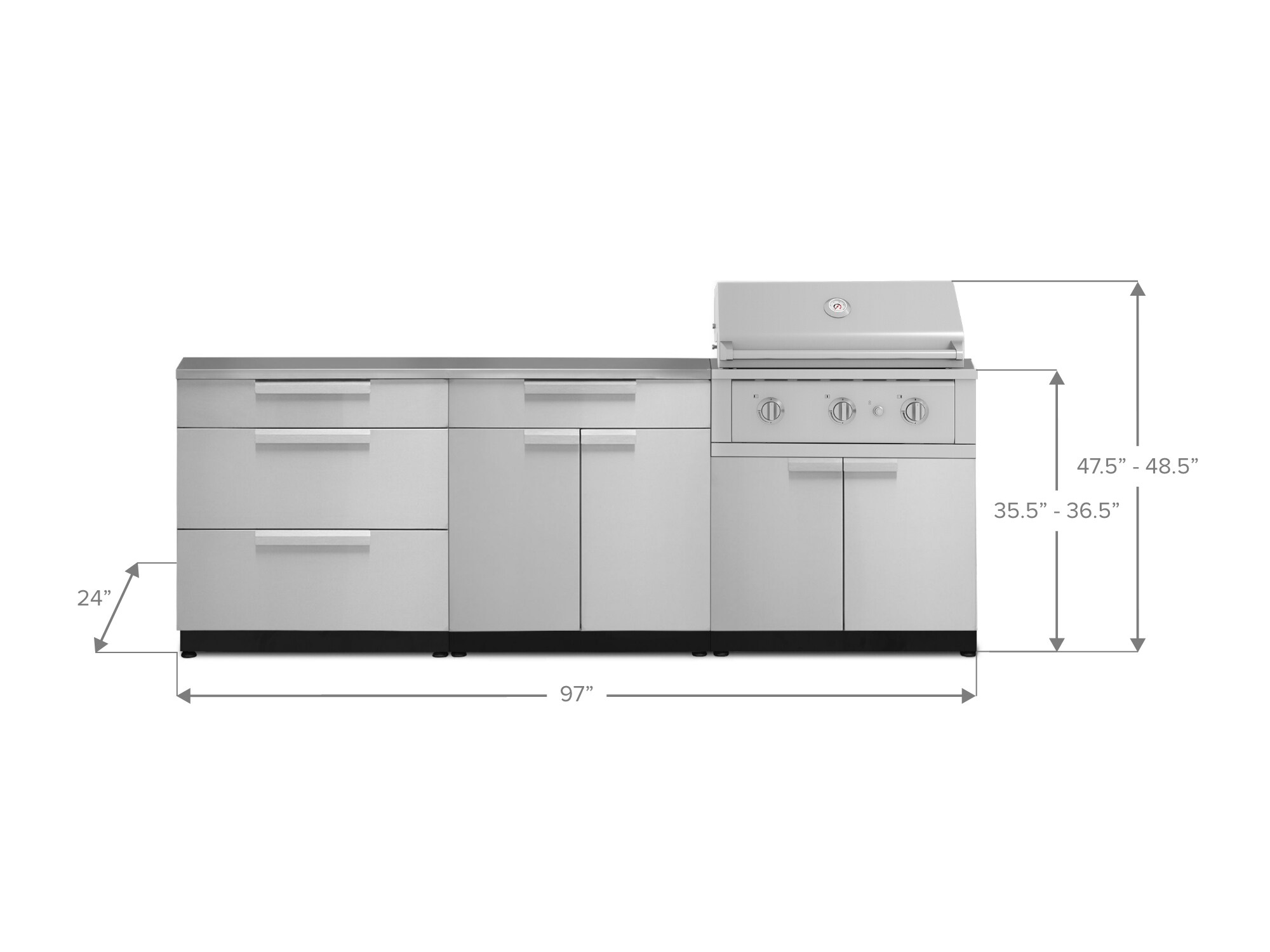 NewAge Products 71120 Modular-Outdoor-Kitchens - View #5