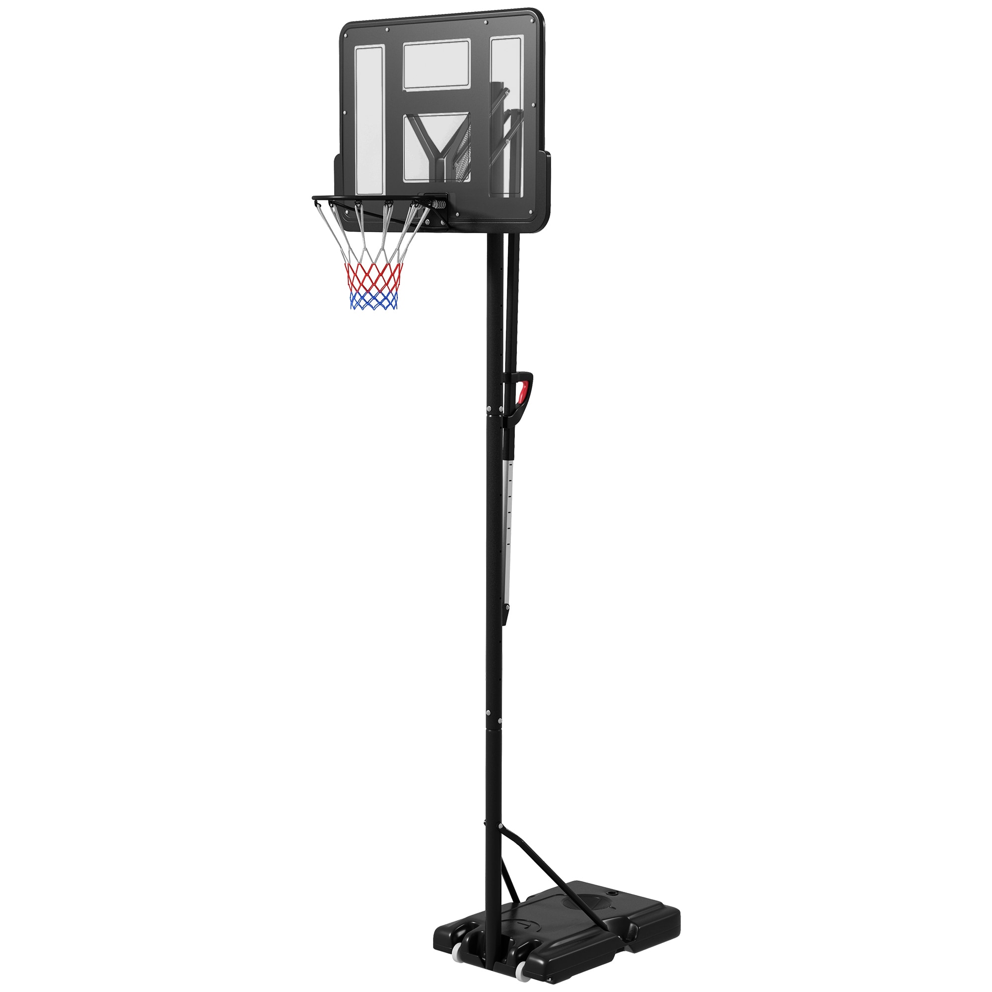 Lycvki 1095 Outdoor Portable 43.3-Inches Basketball System