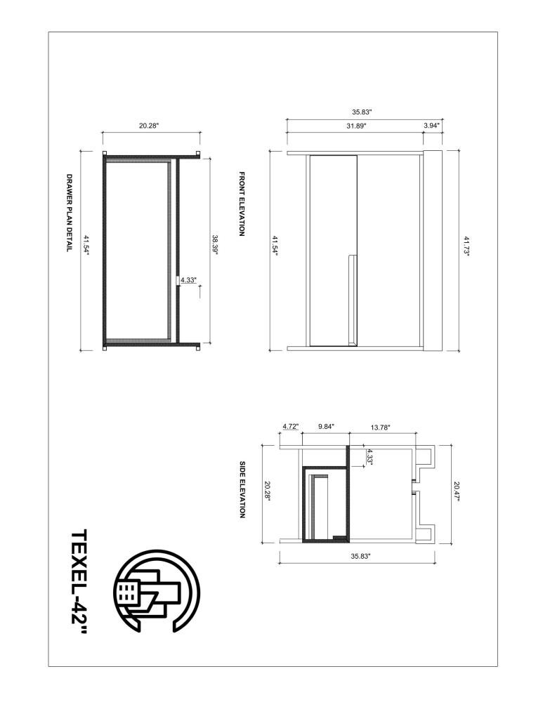 CARTISAN DESIGN VATEXAM42FD Bath-Vanity-Combo - View #10