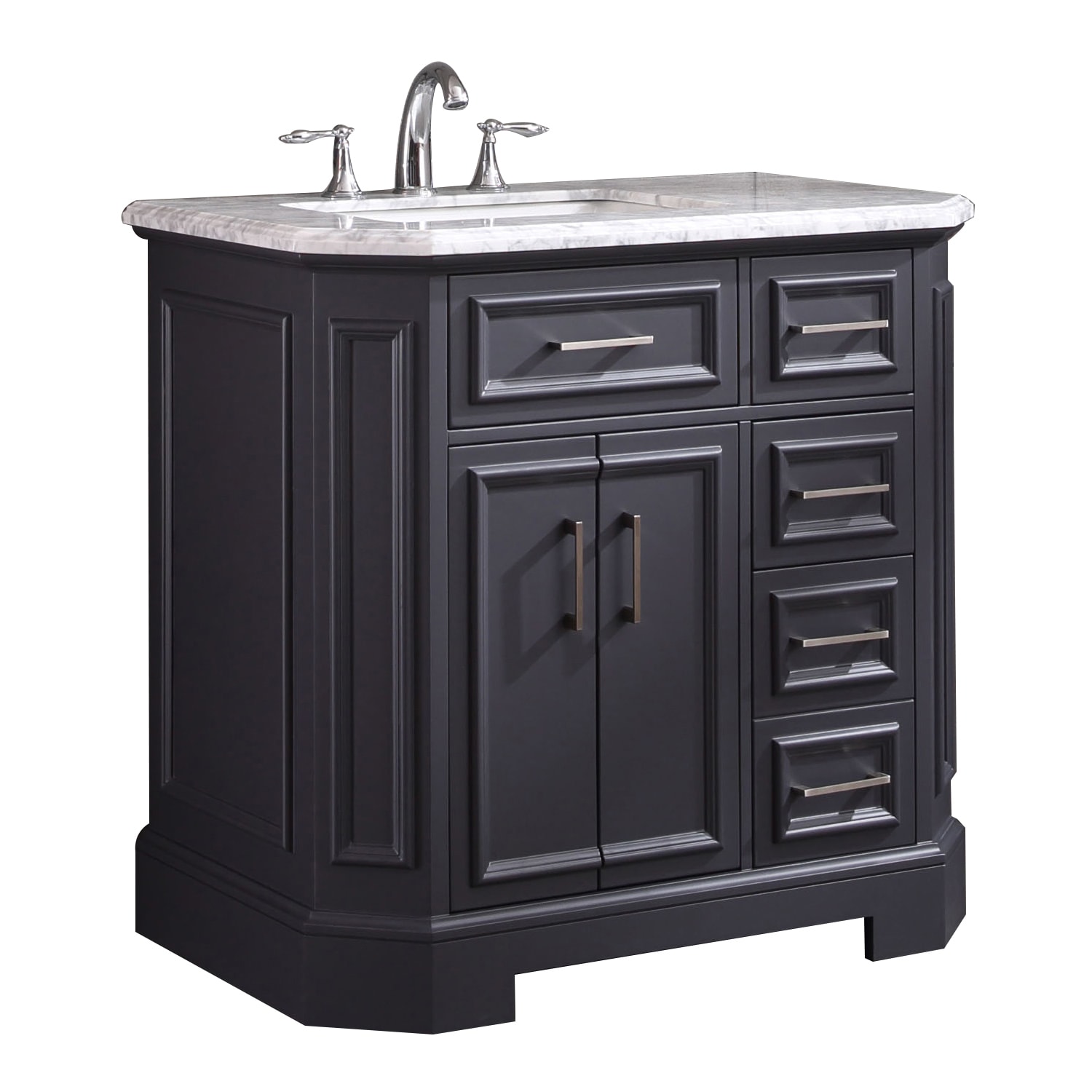 Eviva EVVN188-36DG Bath-Vanity-Combo - View #4