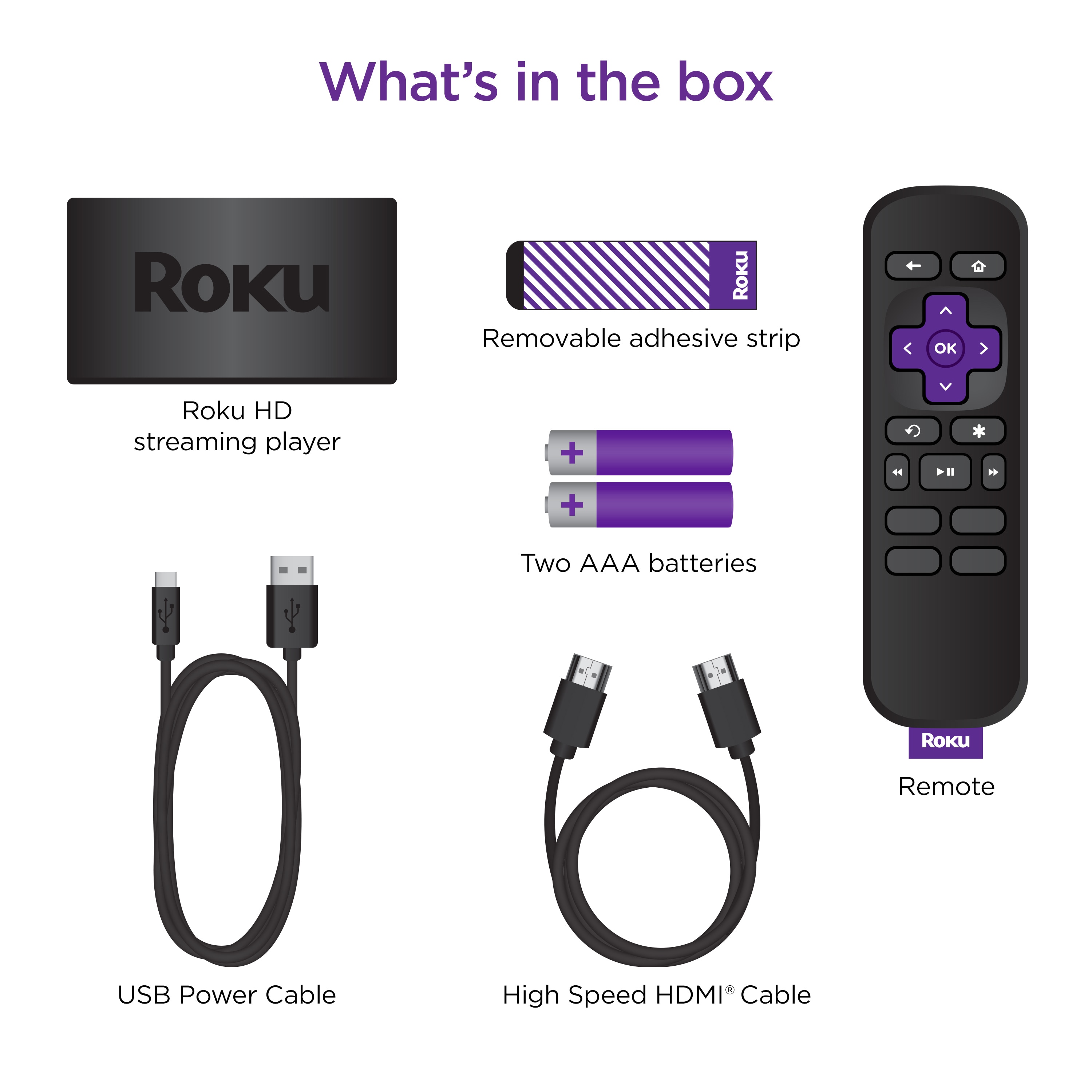 Roku® Simple Remote - RC909