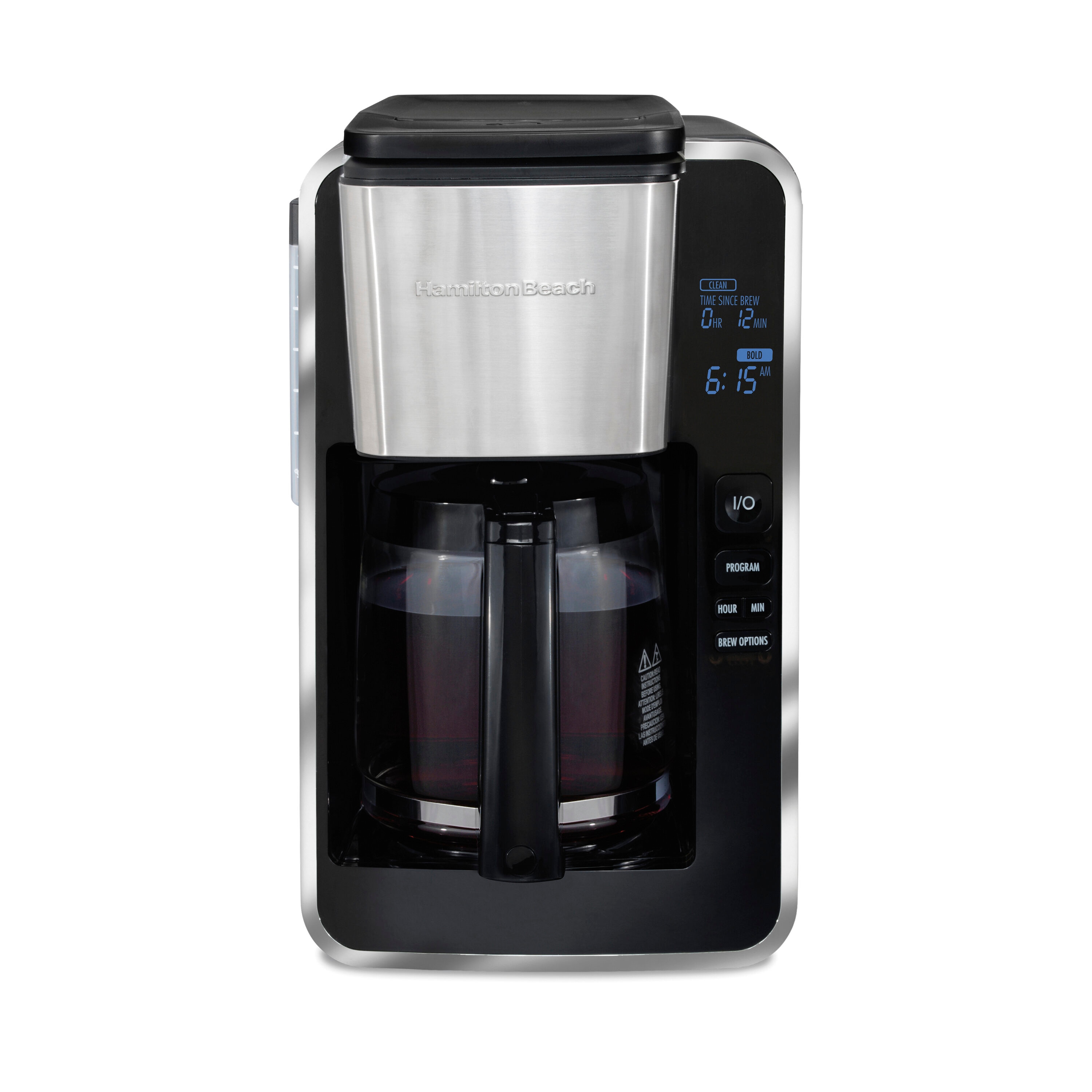 Hamilton Beach 12Cup Black Residential Drip Coffee Maker in the Coffee