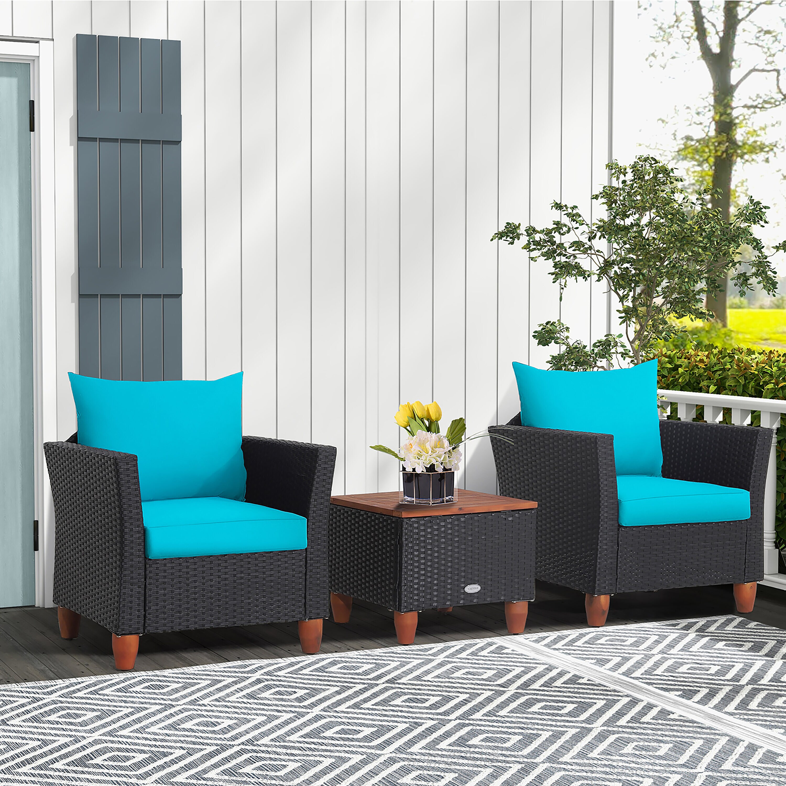 Costway HW70614TU Patio-Conversation-Sets - View #8