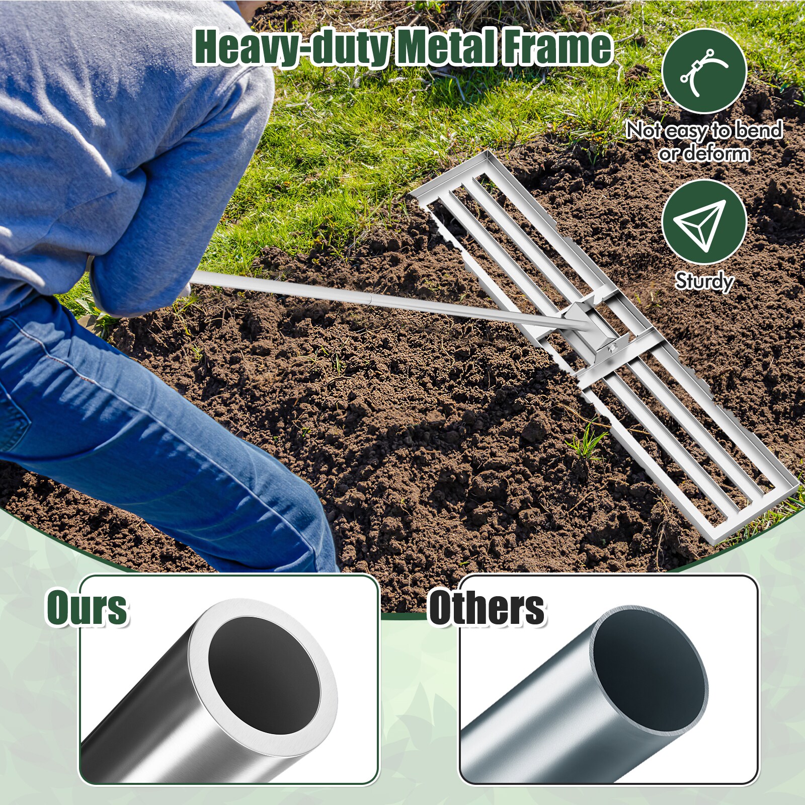 Slickblue D-CO-LS5934TG Garden-Rakes - View #4