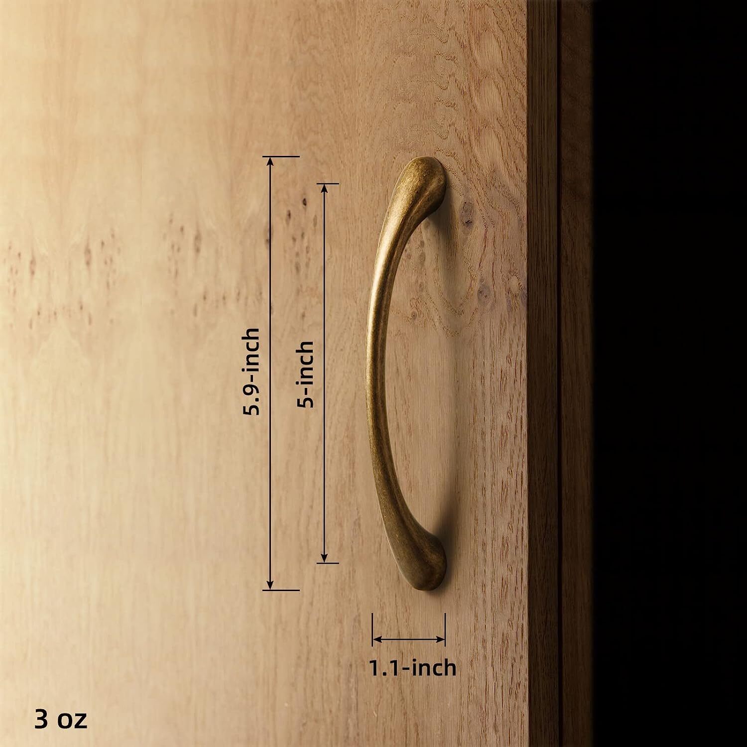 Miaokesen 6601GT-128 Cabinet-Pulls - View #2