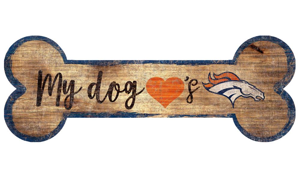 Denver Broncos Die Cut 3D Decal