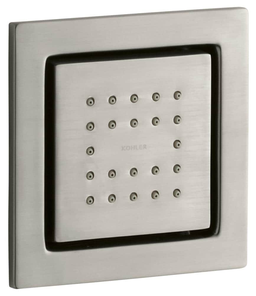 KOHLER 8003-BN WaterTile Vibrant brushed nickel Shower Jet