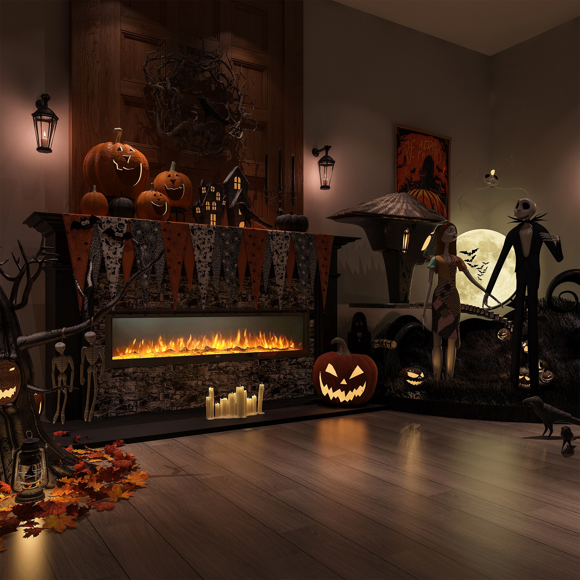 Clihome CL-R60 Electric-Fireplaces - View #10