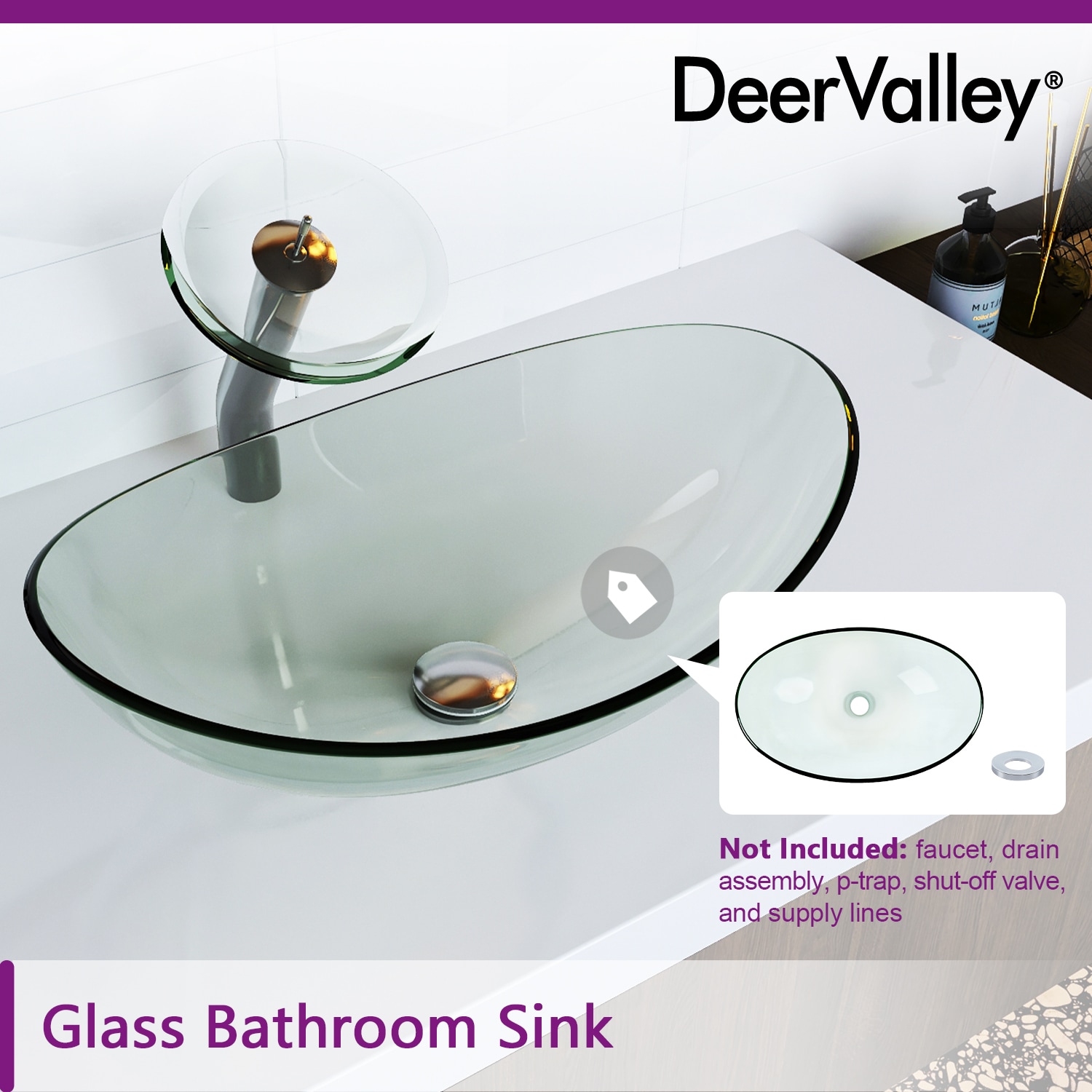 DeerValley DV-1G0009 Bath-Sink - View #8